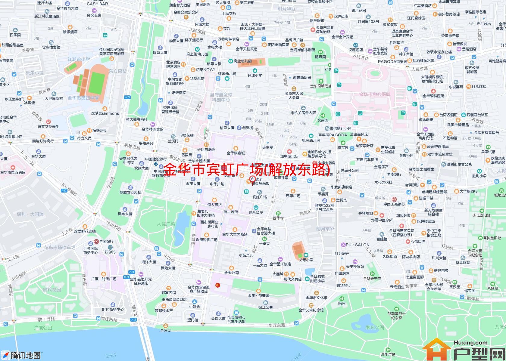 宾虹广场(解放东路)小区 - 户型网