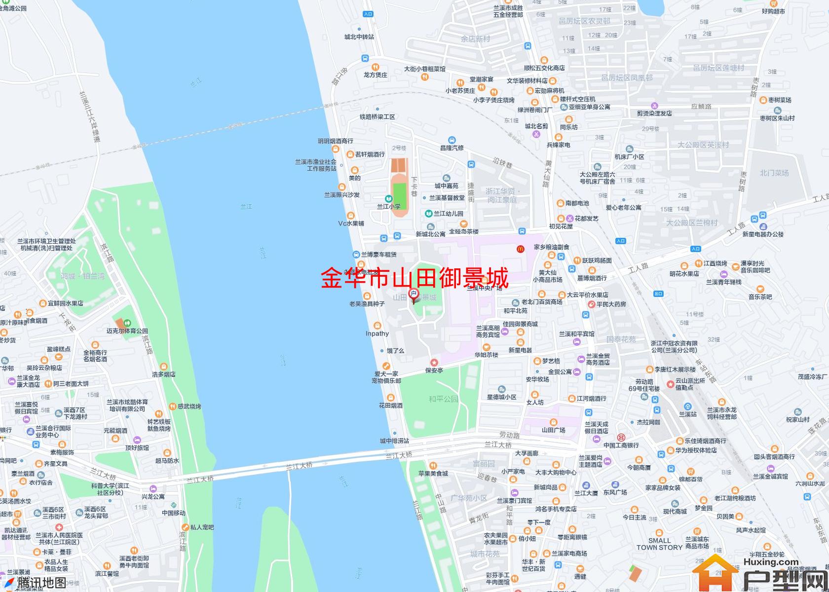 山田御景城小区 - 户型网