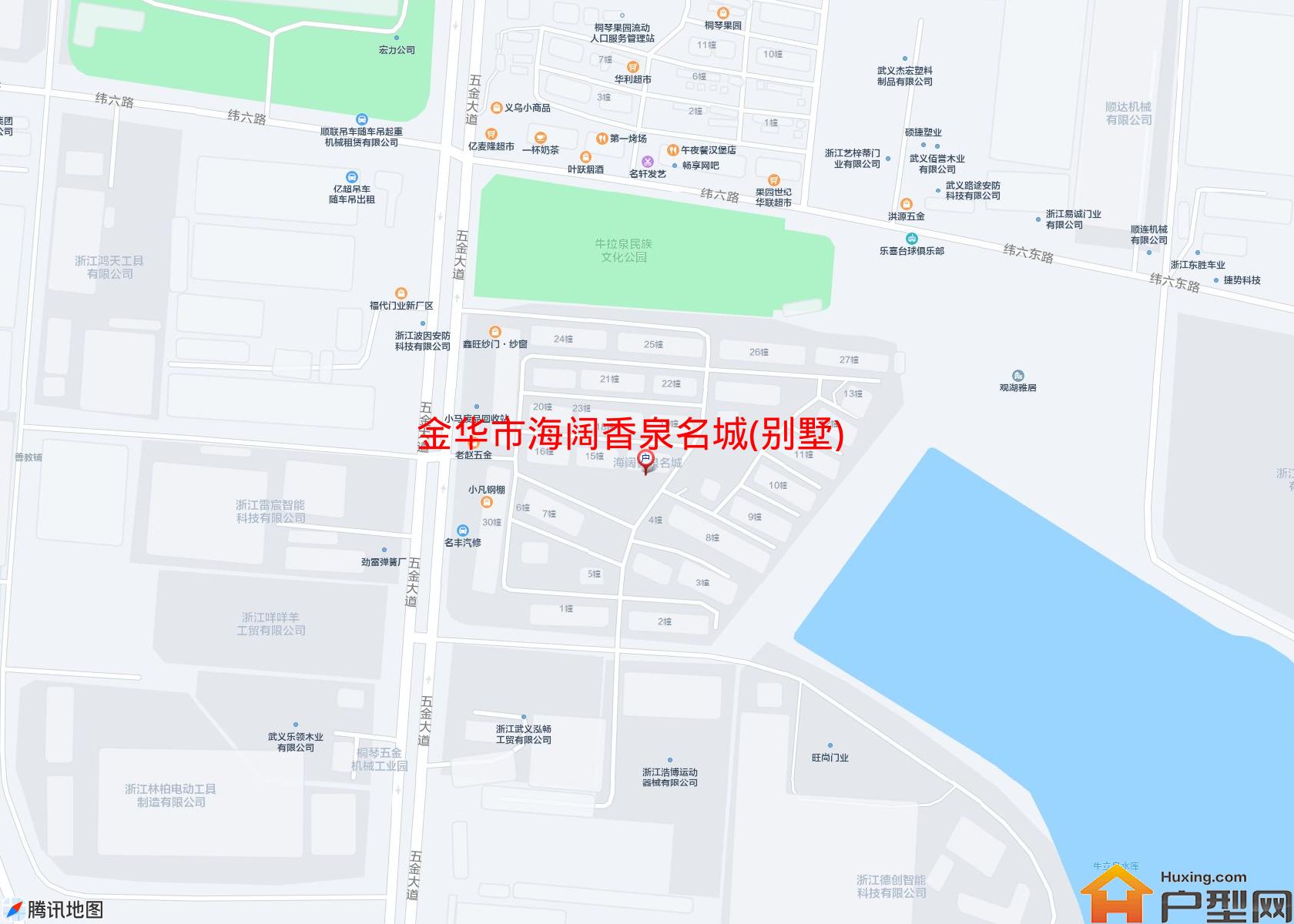 海阔香泉名城(别墅)小区 - 户型网