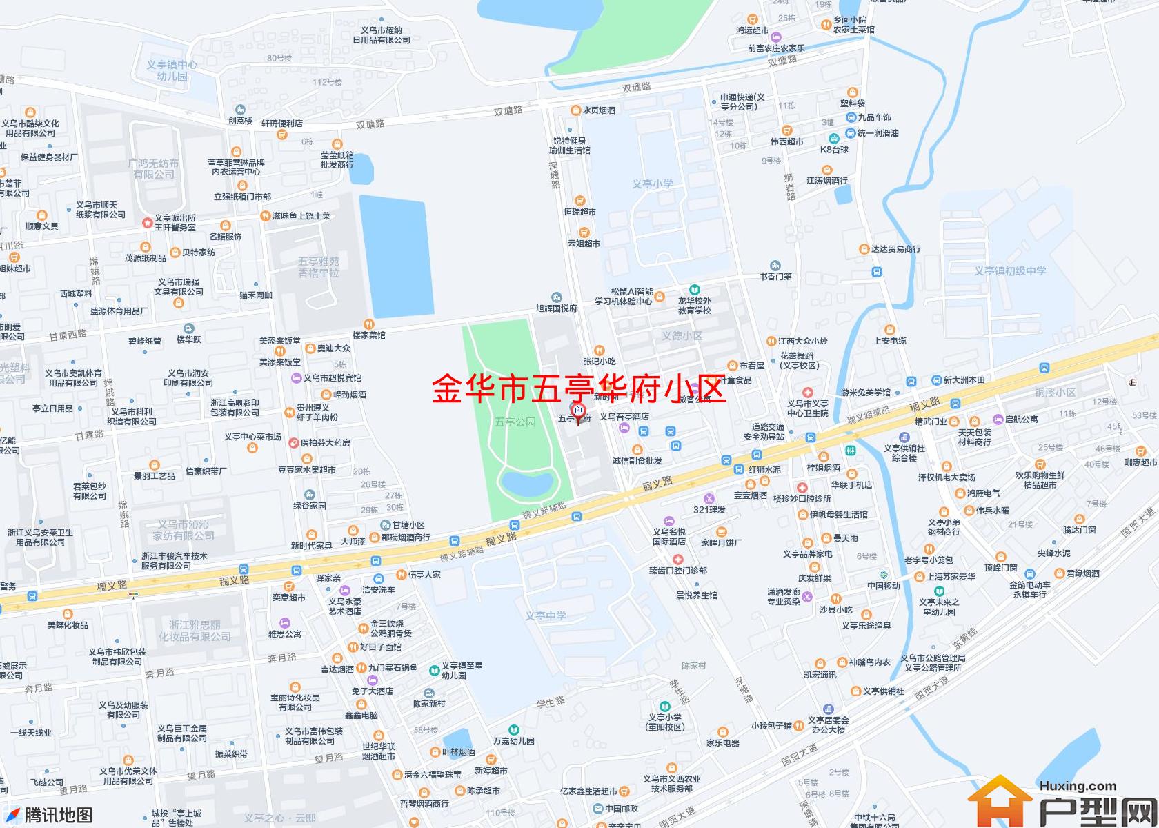 五亭华府小区小区 - 户型网