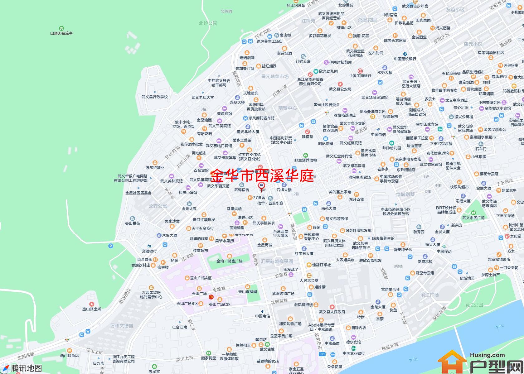 西溪华庭小区 - 户型网
