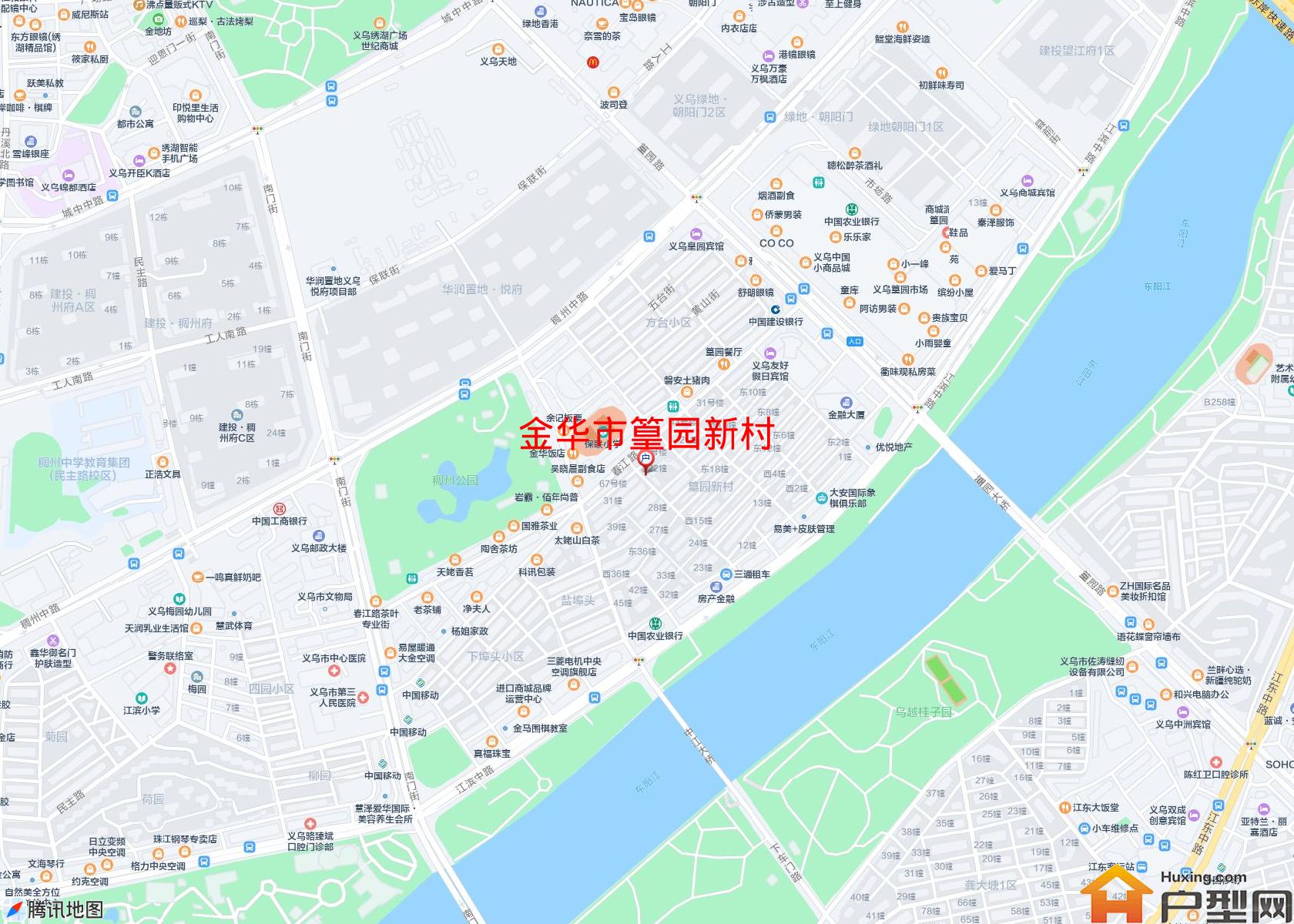 篁园新村小区 - 户型网
