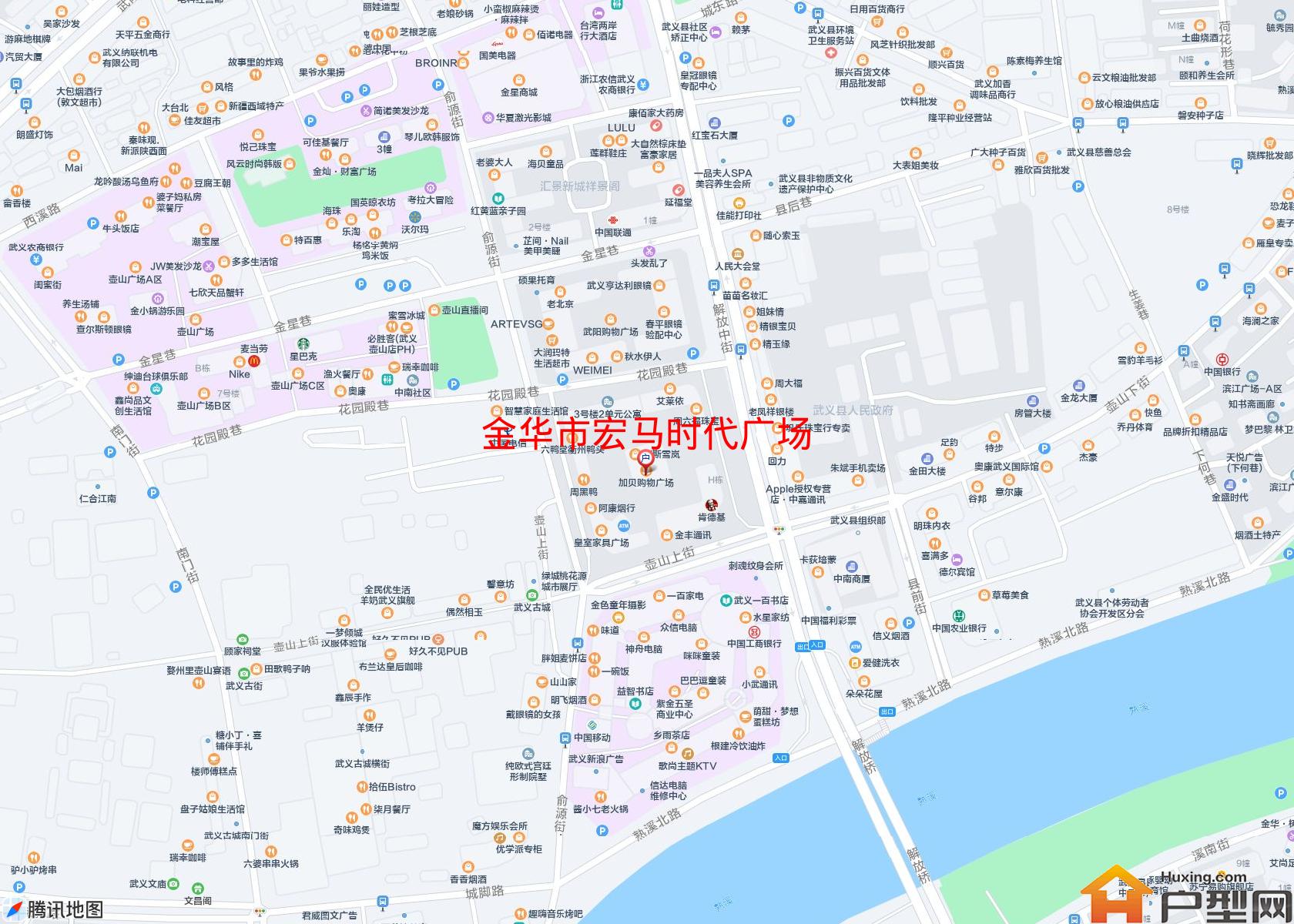 宏马时代广场小区 - 户型网