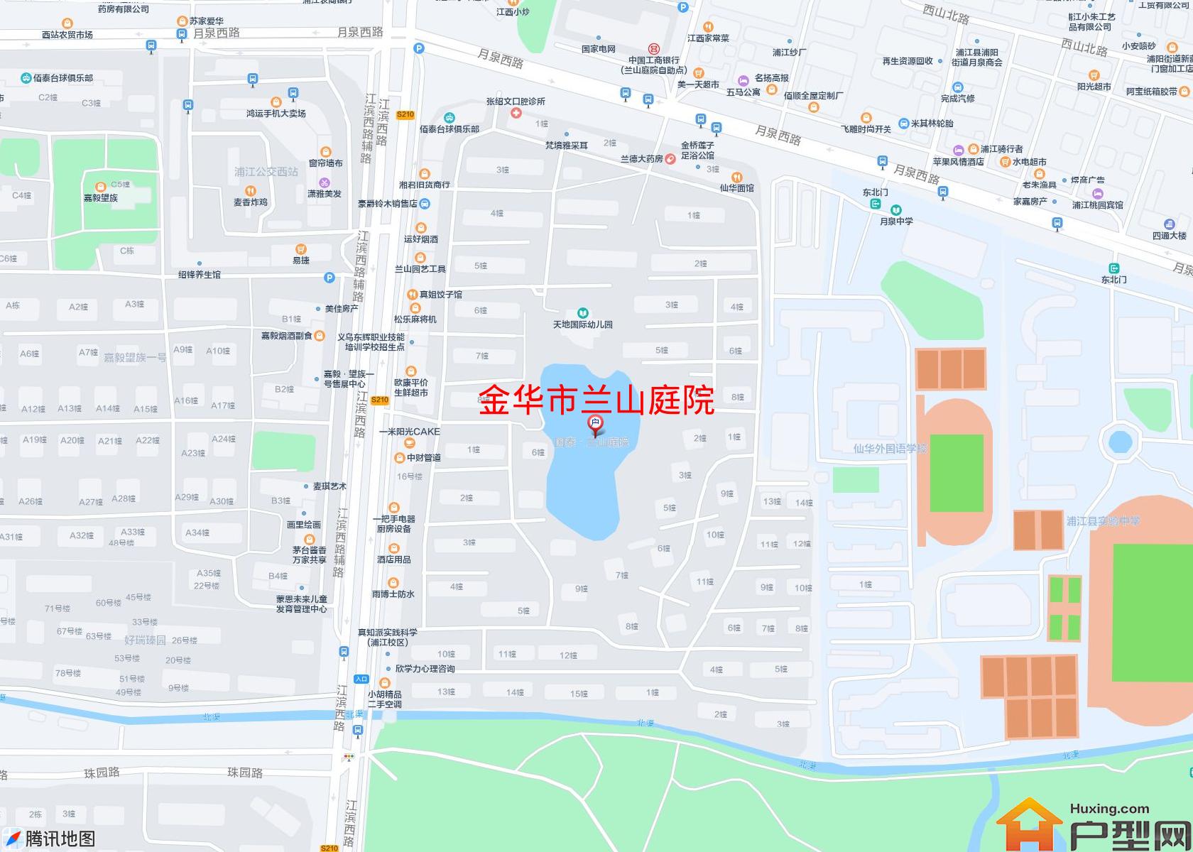 兰山庭院小区 - 户型网