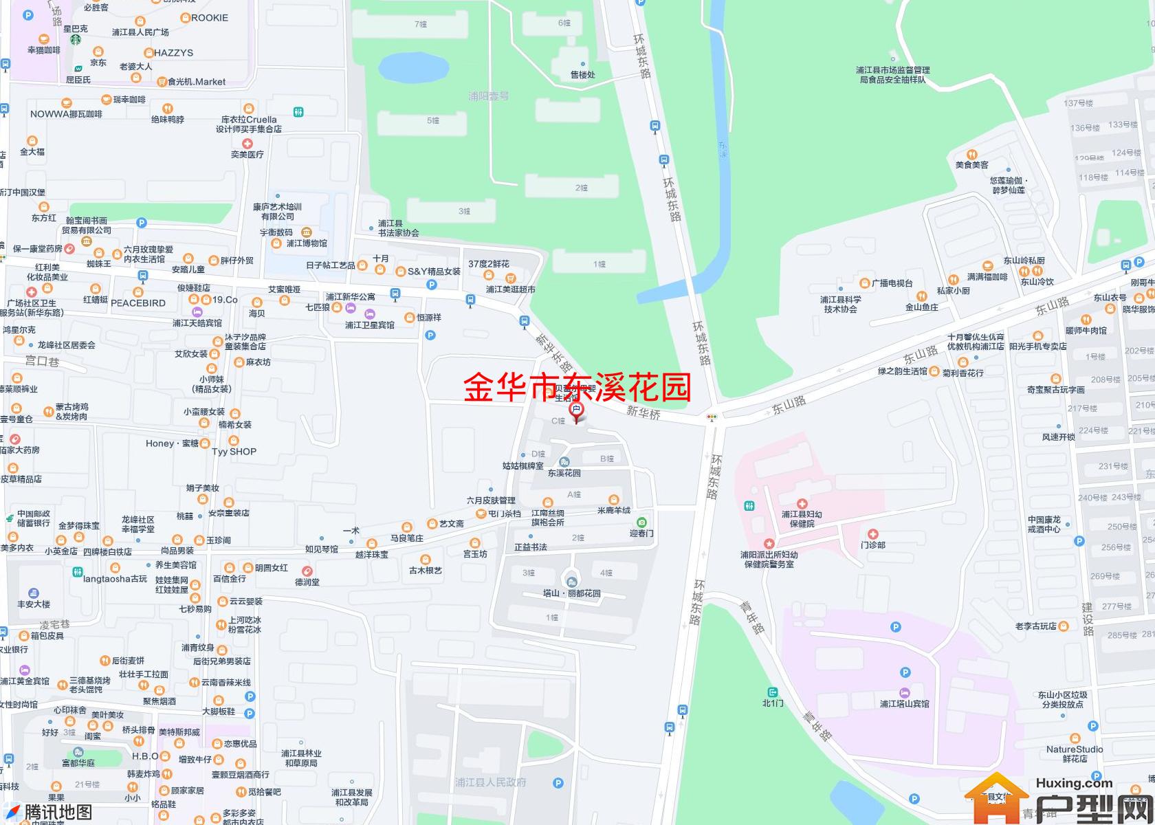 东溪花园小区 - 户型网
