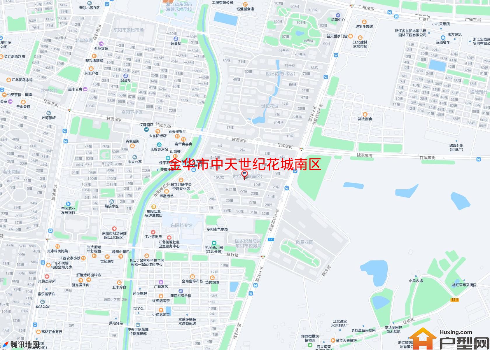 中天世纪花城南区小区 - 户型网
