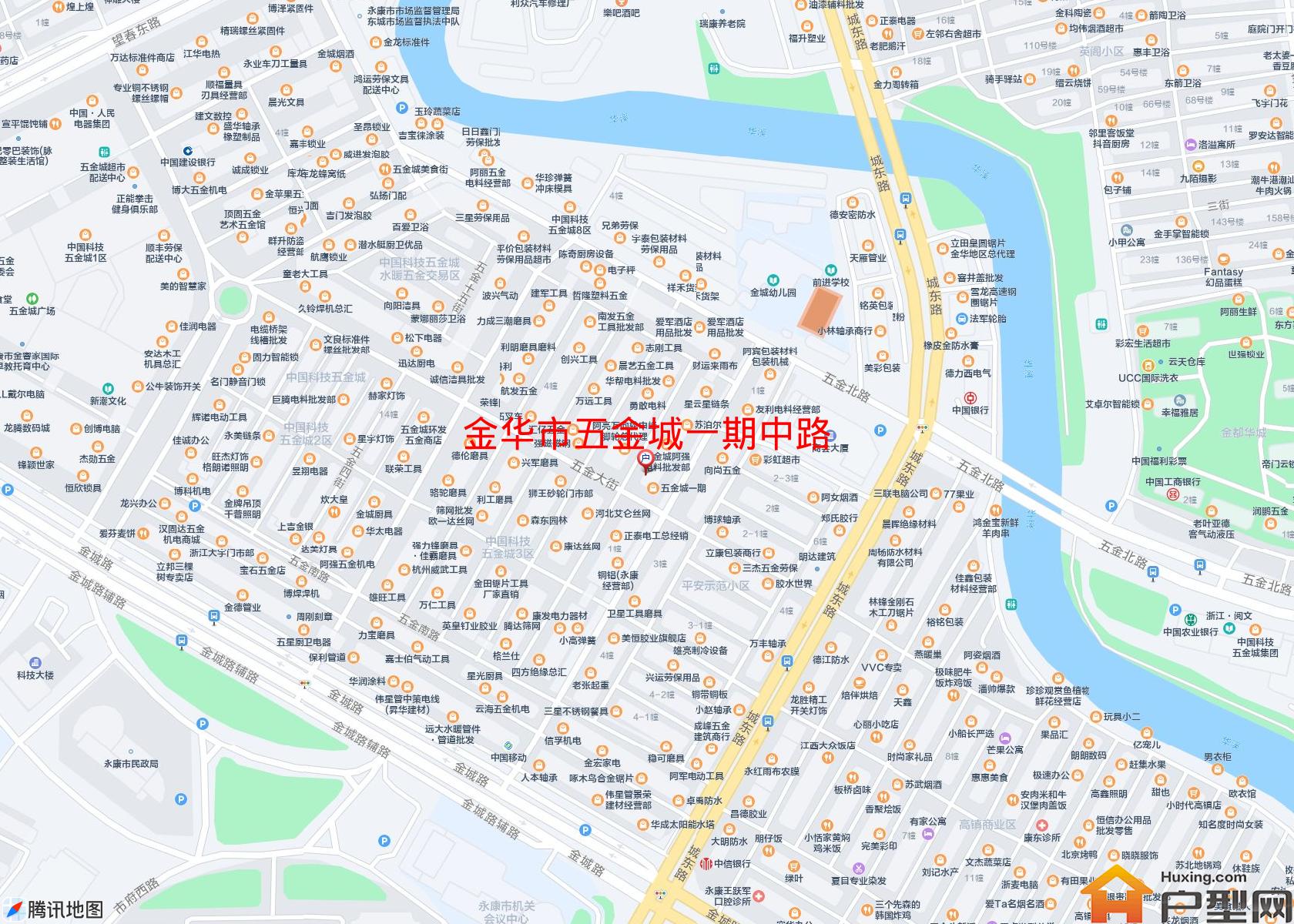 五金城一期中路小区 - 户型网