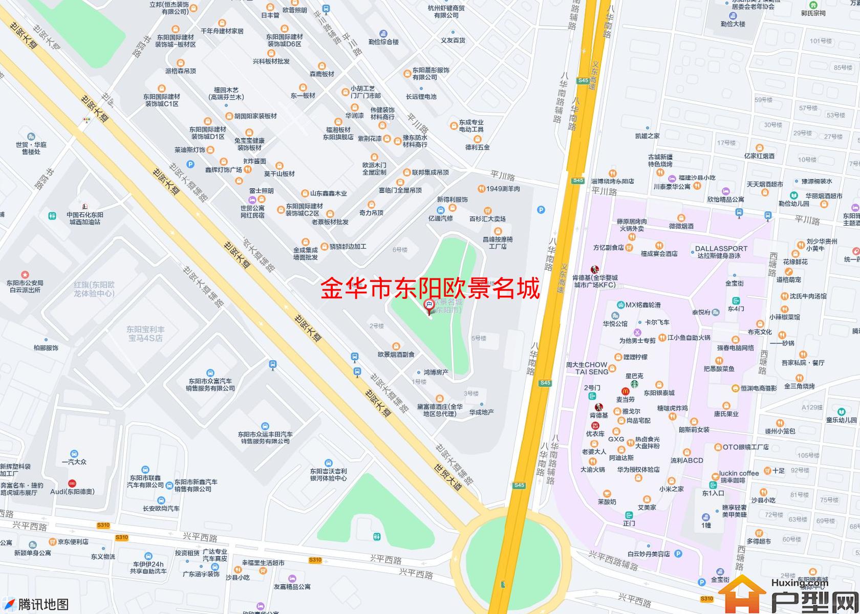 东阳欧景名城小区 - 户型网