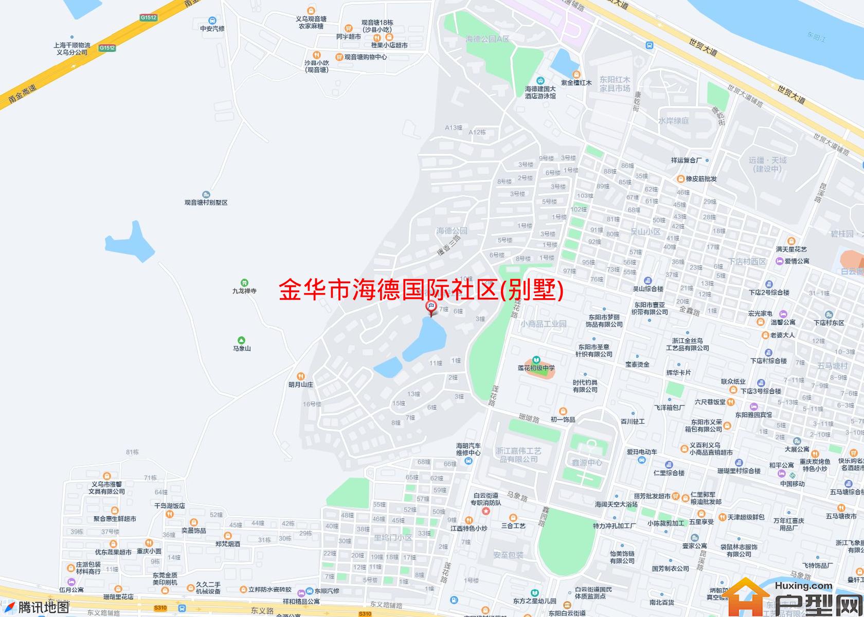 海德国际社区(别墅)小区 - 户型网