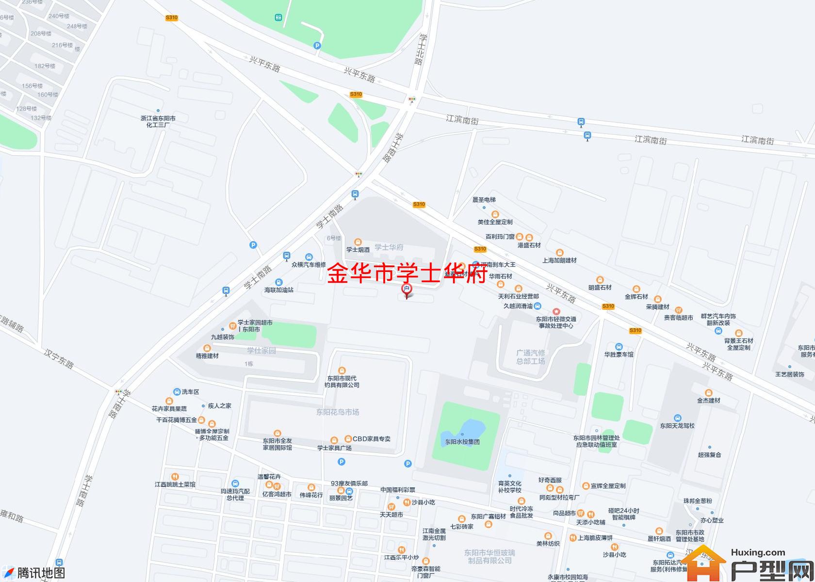 学士华府小区 - 户型网