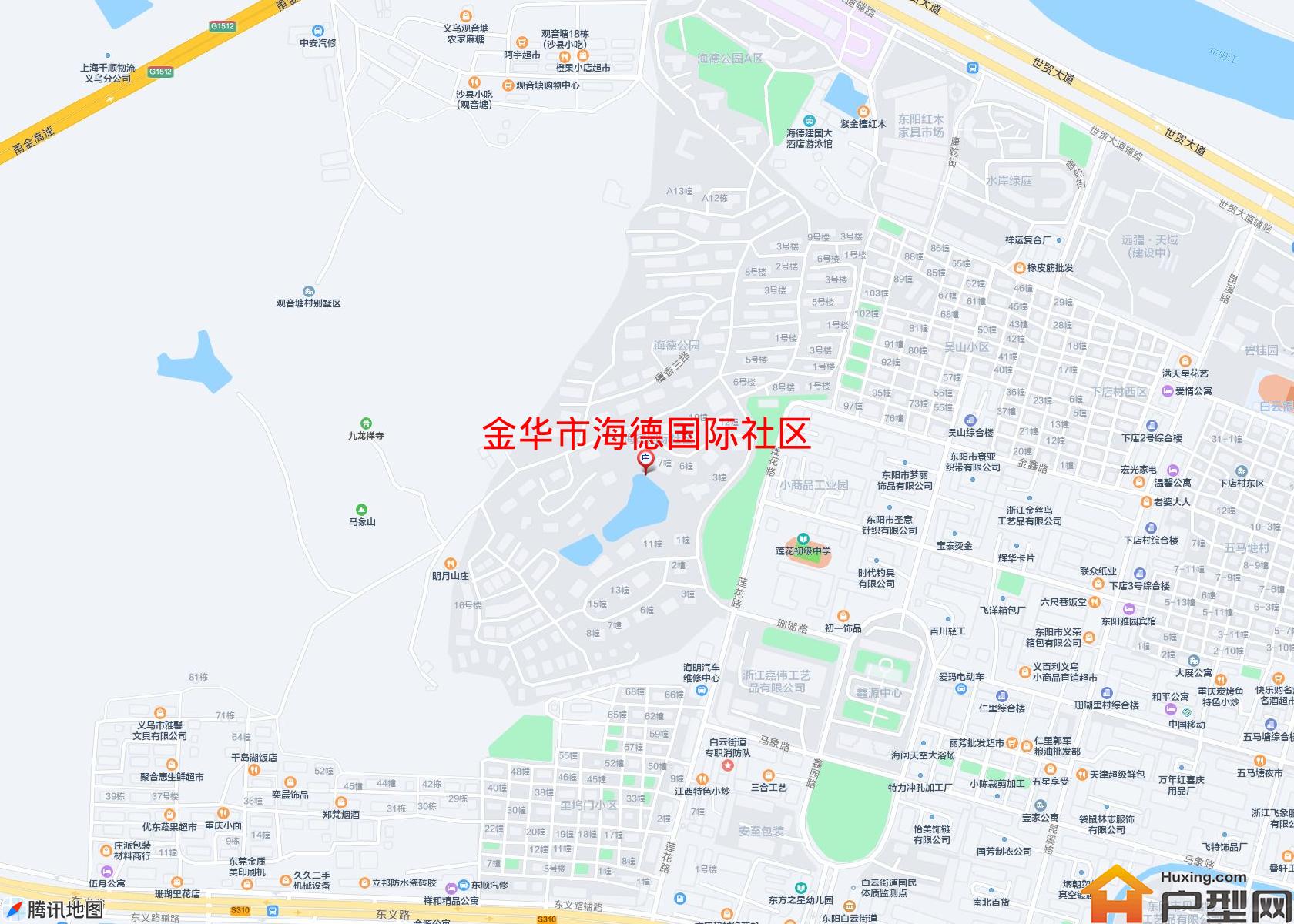 海德国际社区小区 - 户型网