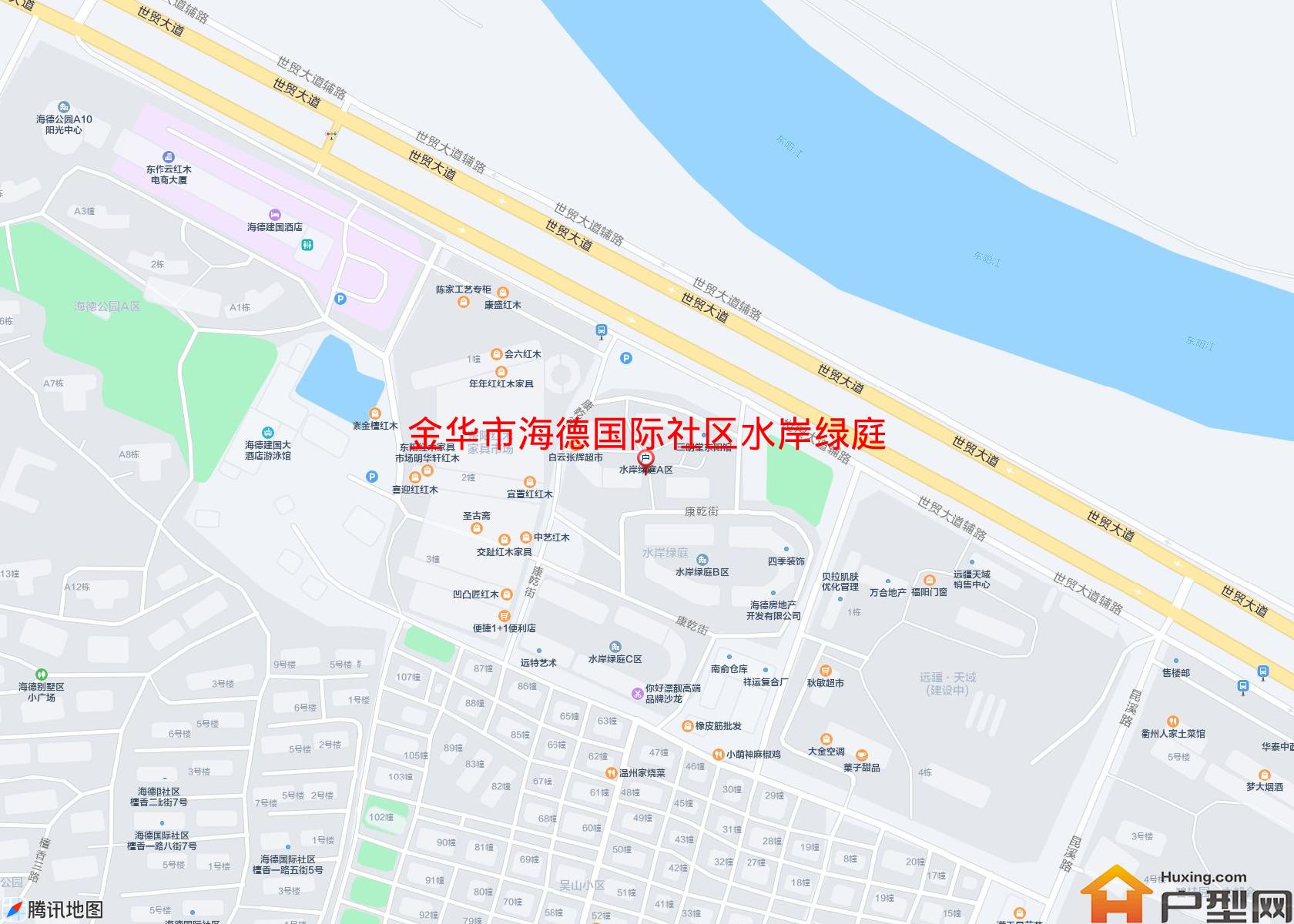 海德国际社区水岸绿庭A区(公寓)小区 - 户型网