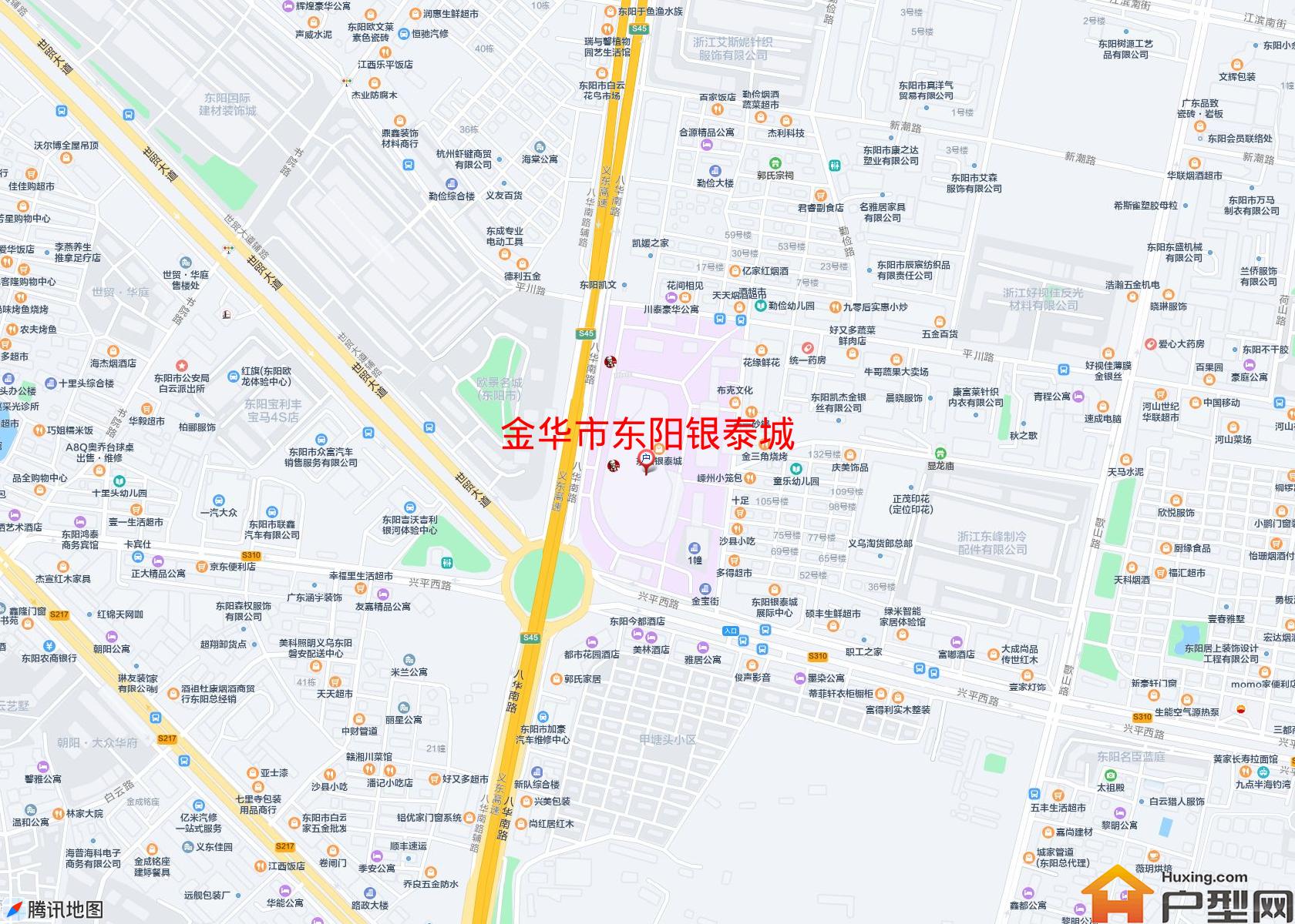 东阳银泰城小区 - 户型网