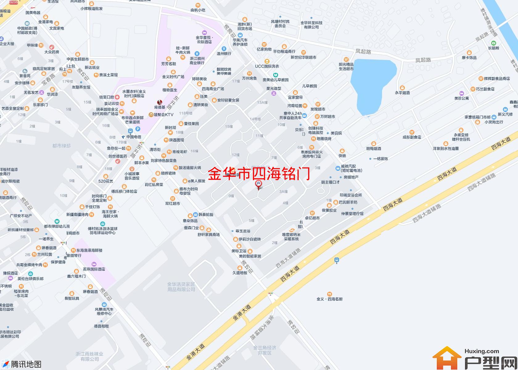 四海铭门小区 - 户型网