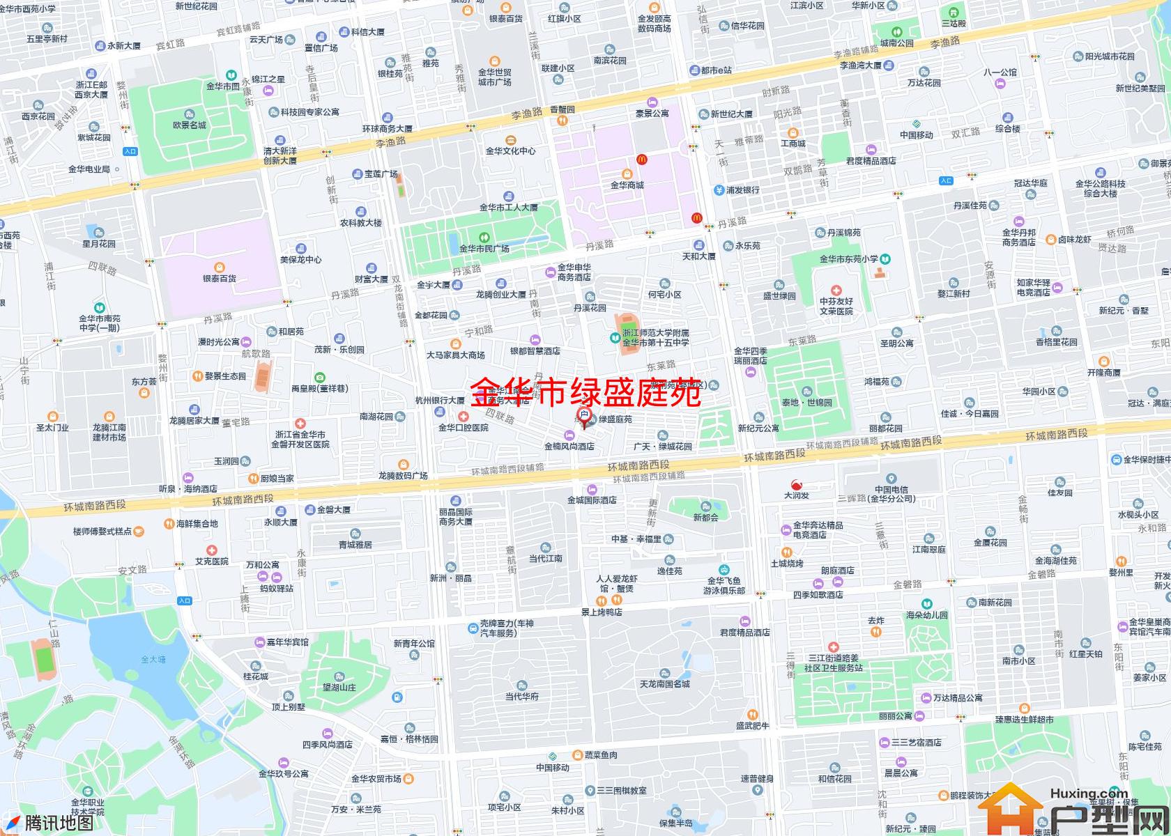 绿盛庭苑小区 - 户型网