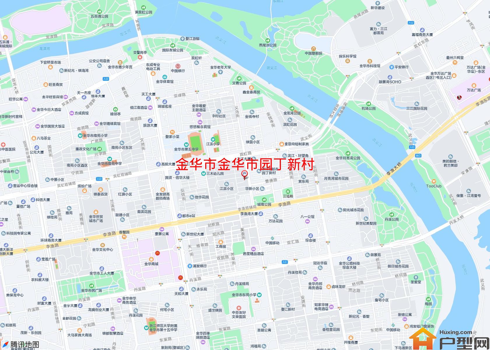 金华市园丁新村小区 - 户型网