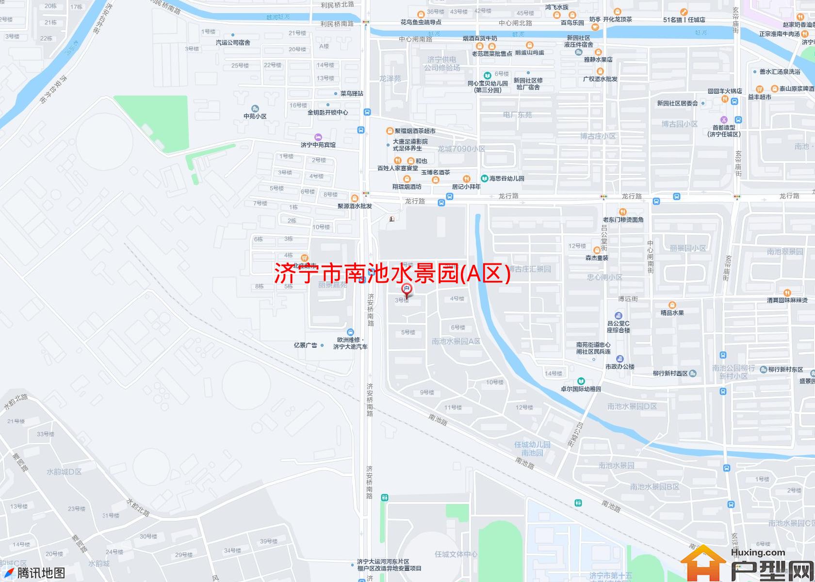 南池水景园(A区)小区 - 户型网