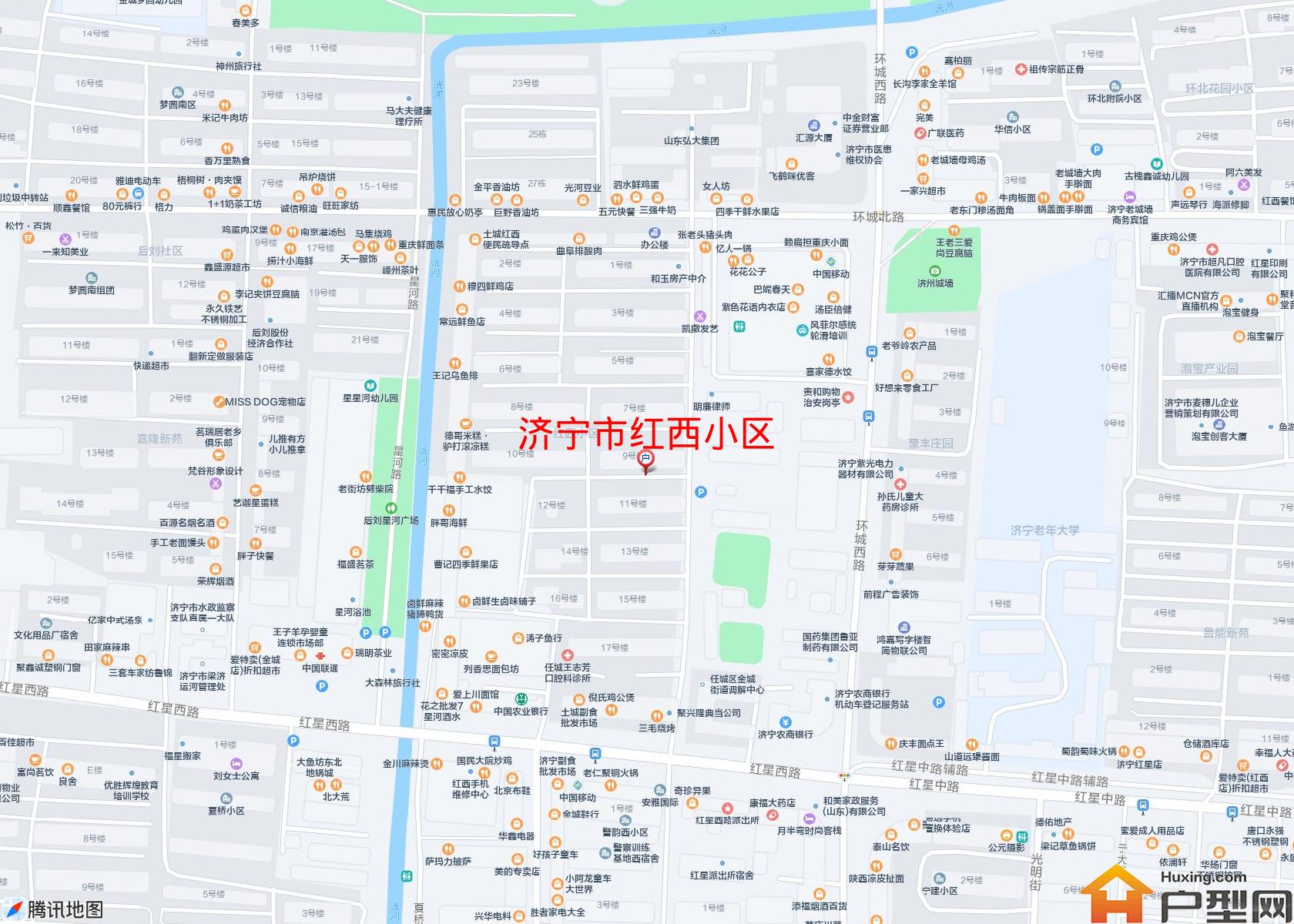 红西小区小区 - 户型网