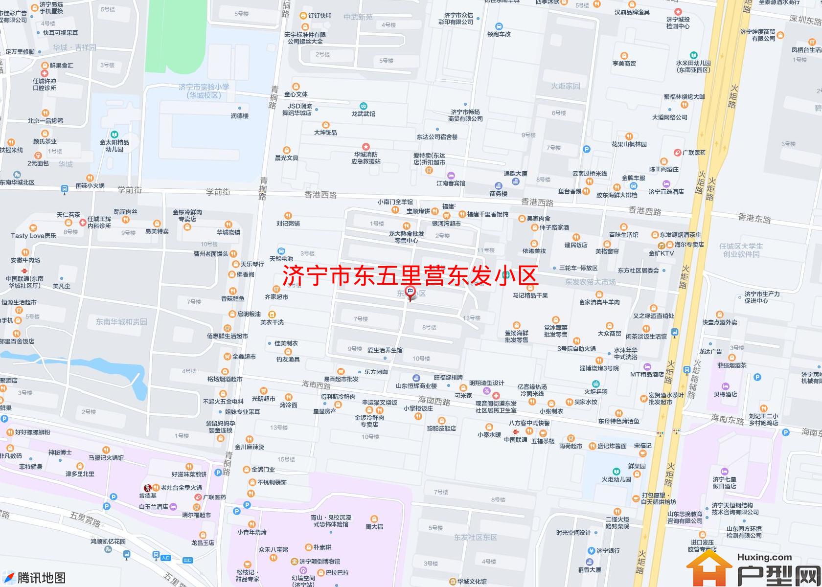 东五里营东发小区小区 - 户型网