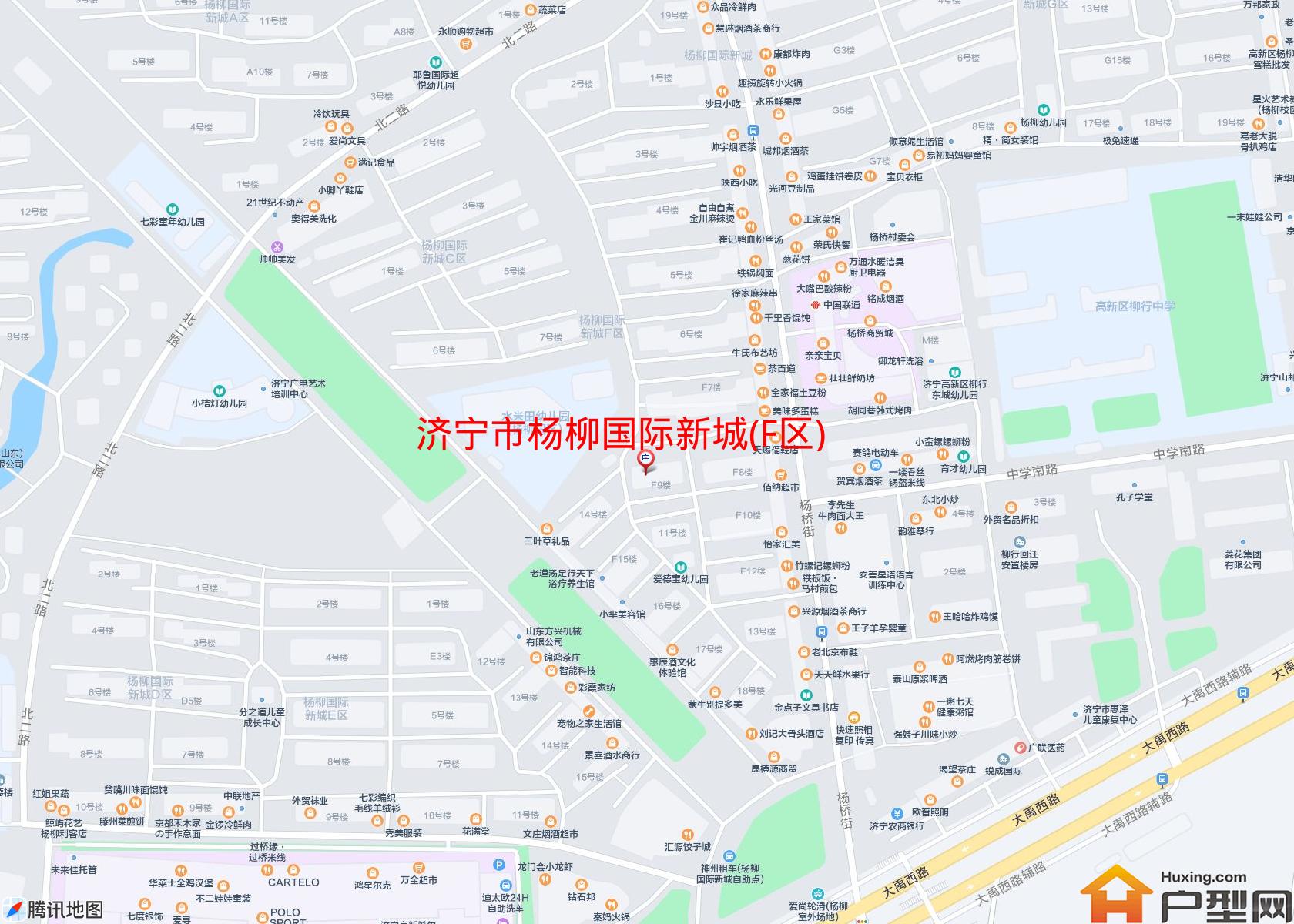 杨柳国际新城(F区)小区 - 户型网