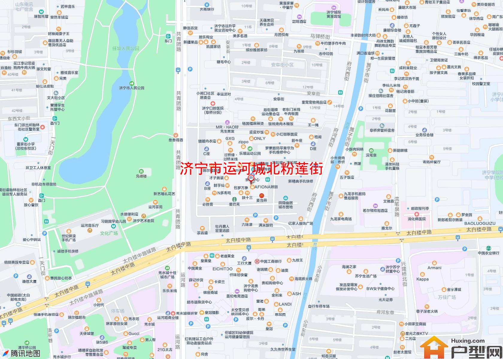 运河城北粉莲街小区 - 户型网