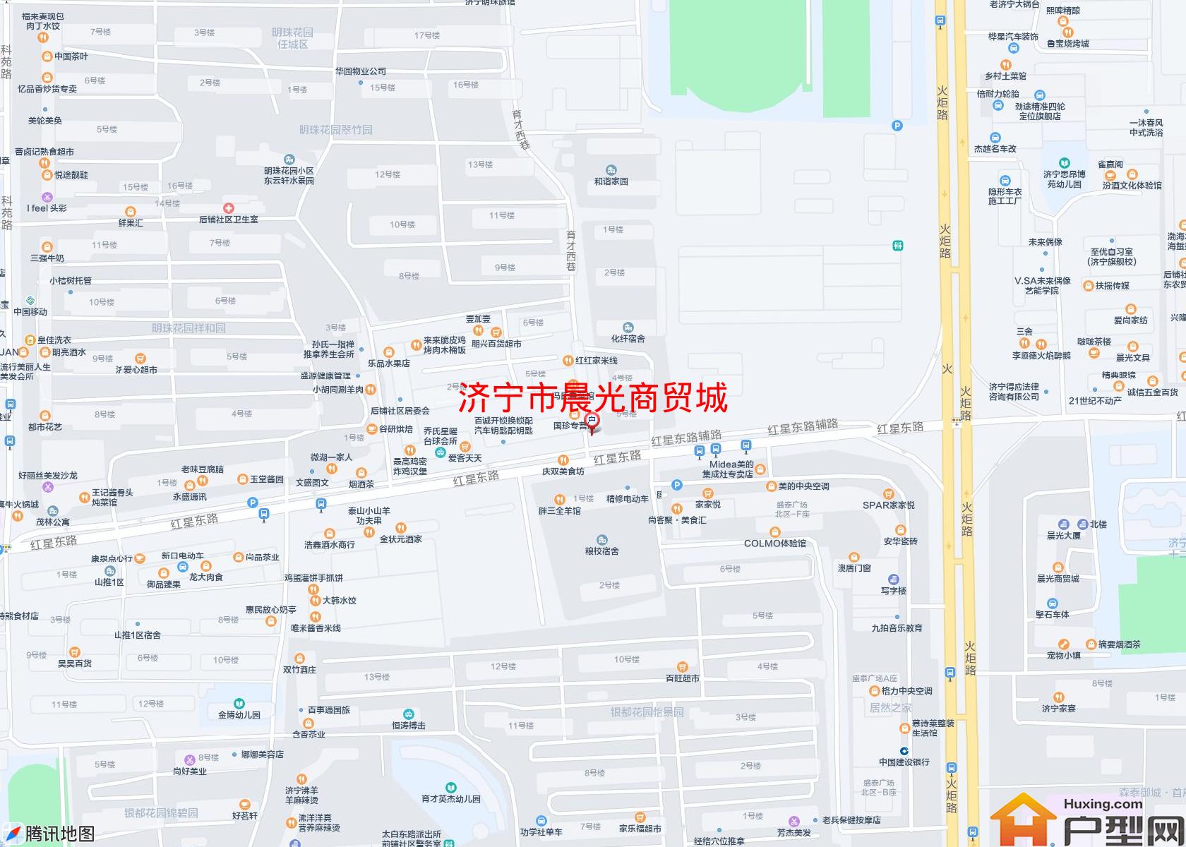 晨光商贸城小区 - 户型网