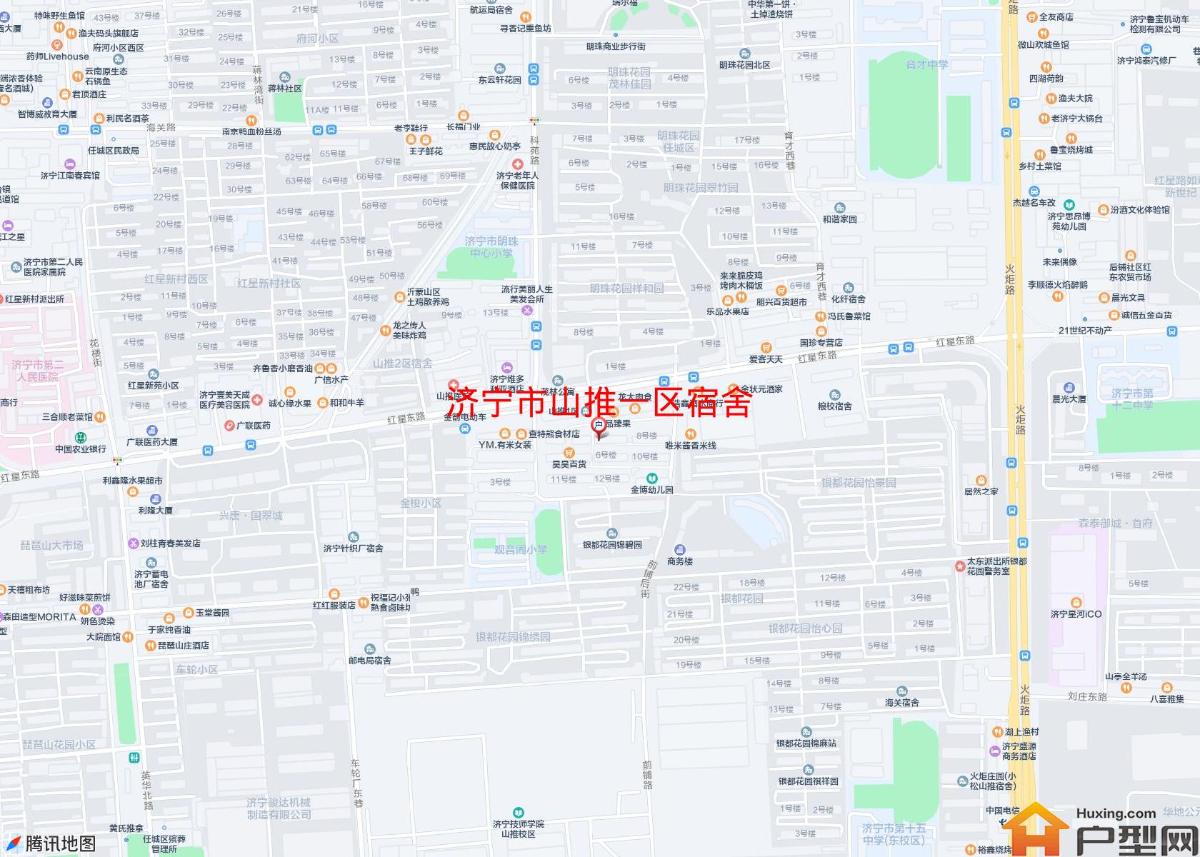 山推一区宿舍小区 - 户型网