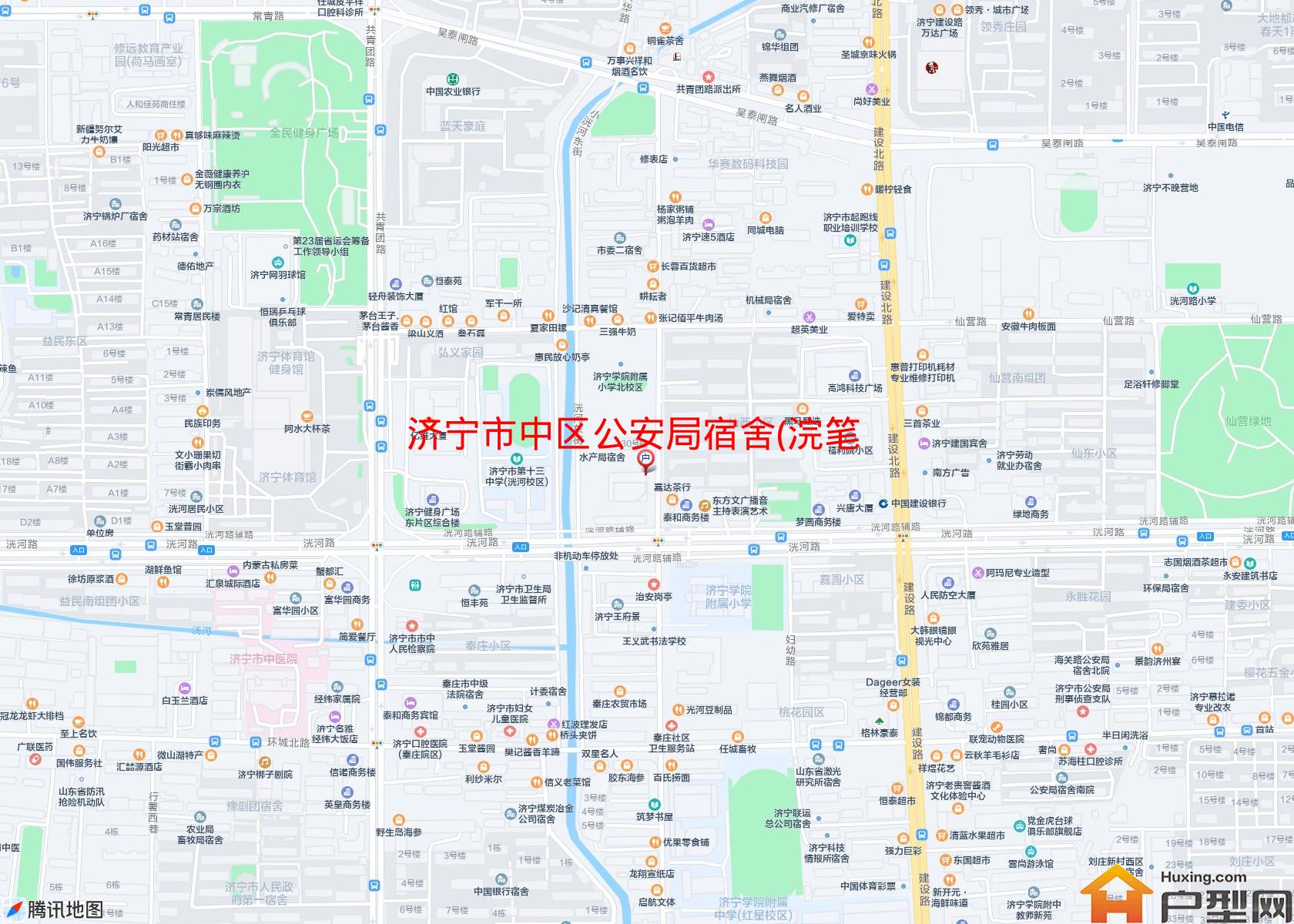 中区公安局宿舍(浣笔泉路)小区 - 户型网