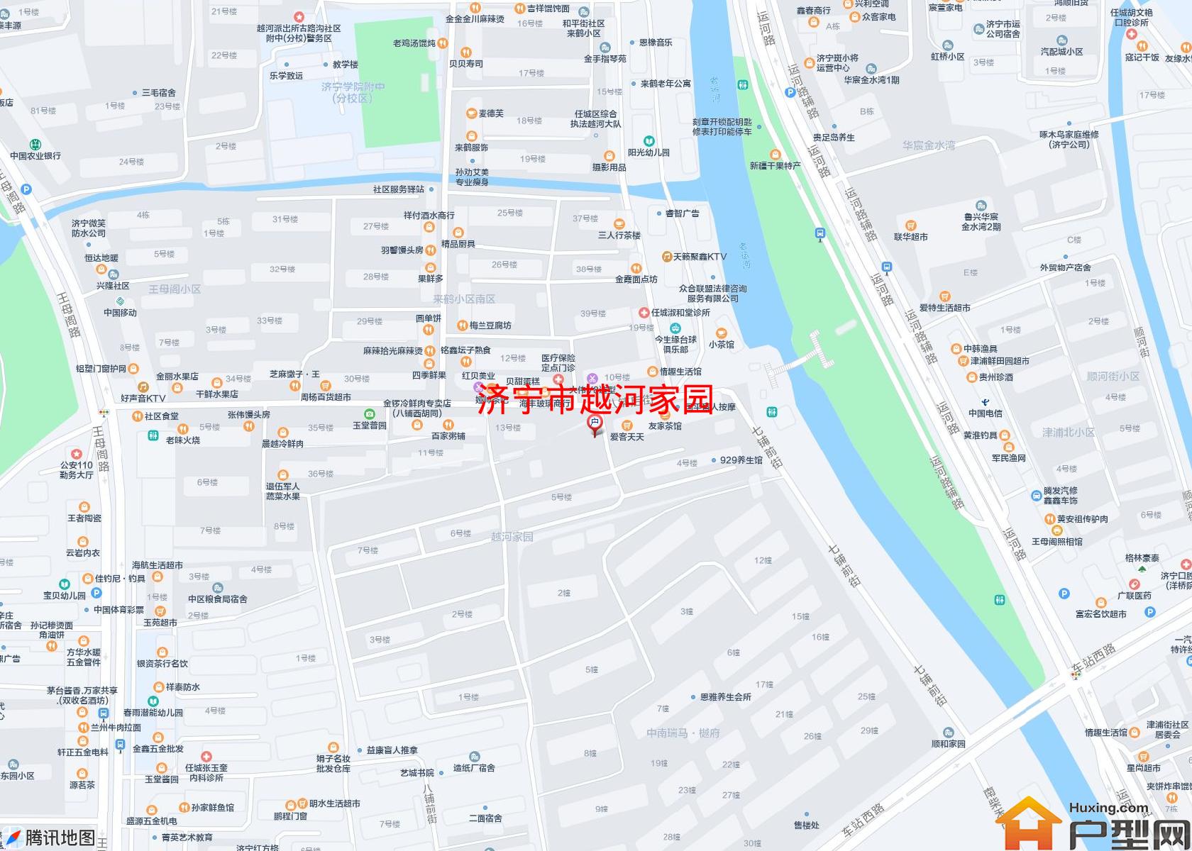 越河家园小区 - 户型网
