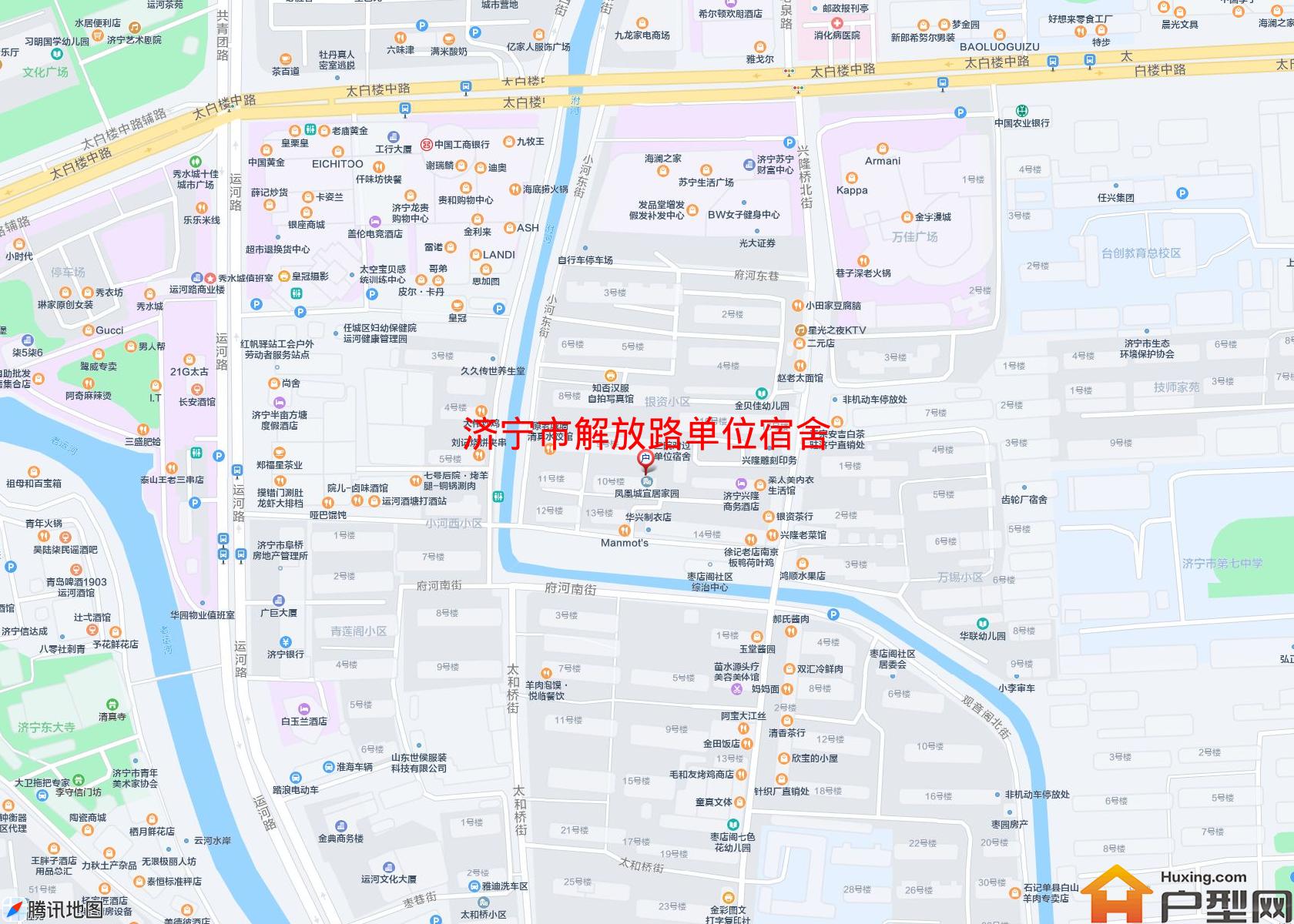 解放路单位宿舍小区 - 户型网