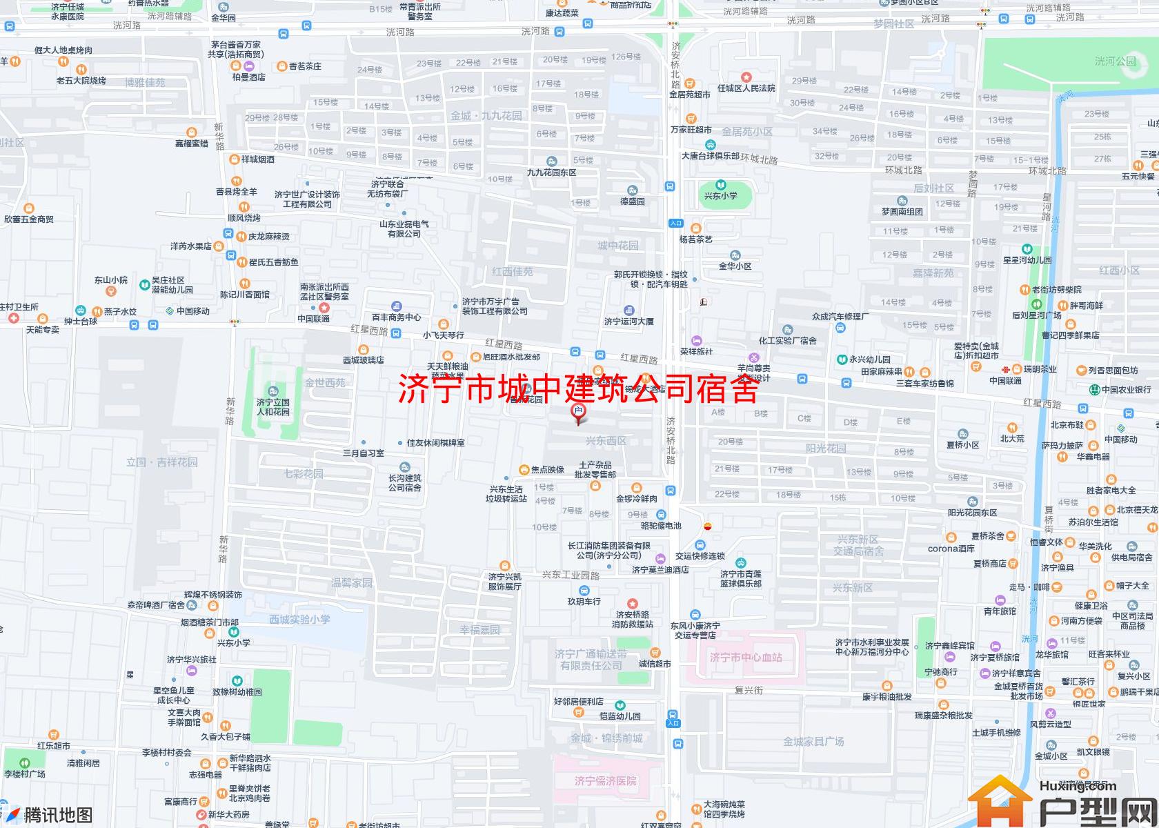 城中建筑公司宿舍小区 - 户型网
