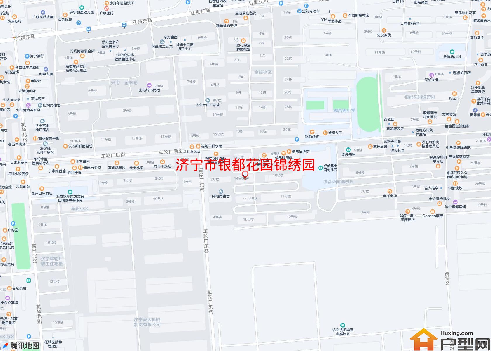 银都花园锦绣园小区 - 户型网