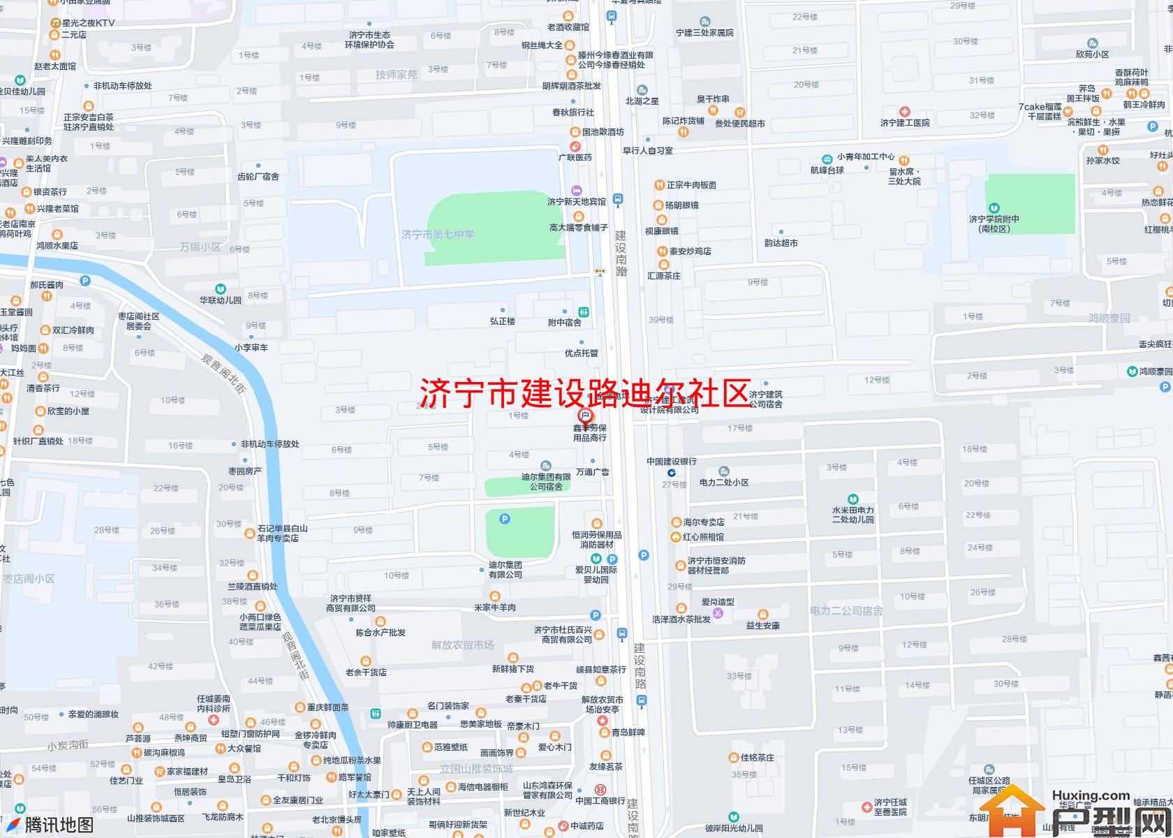 建设路迪尔社区小区 - 户型网