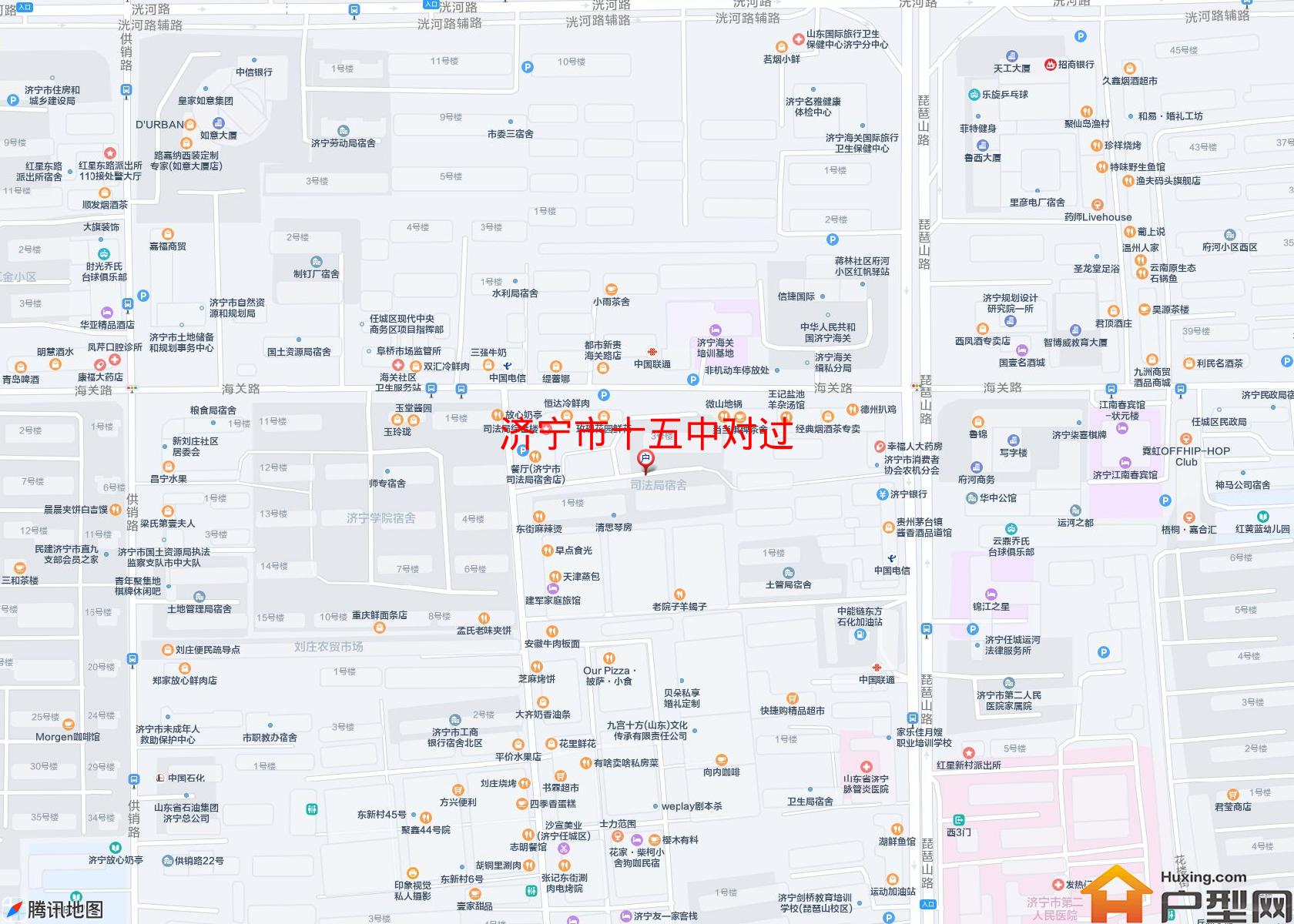十五中对过小区 - 户型网