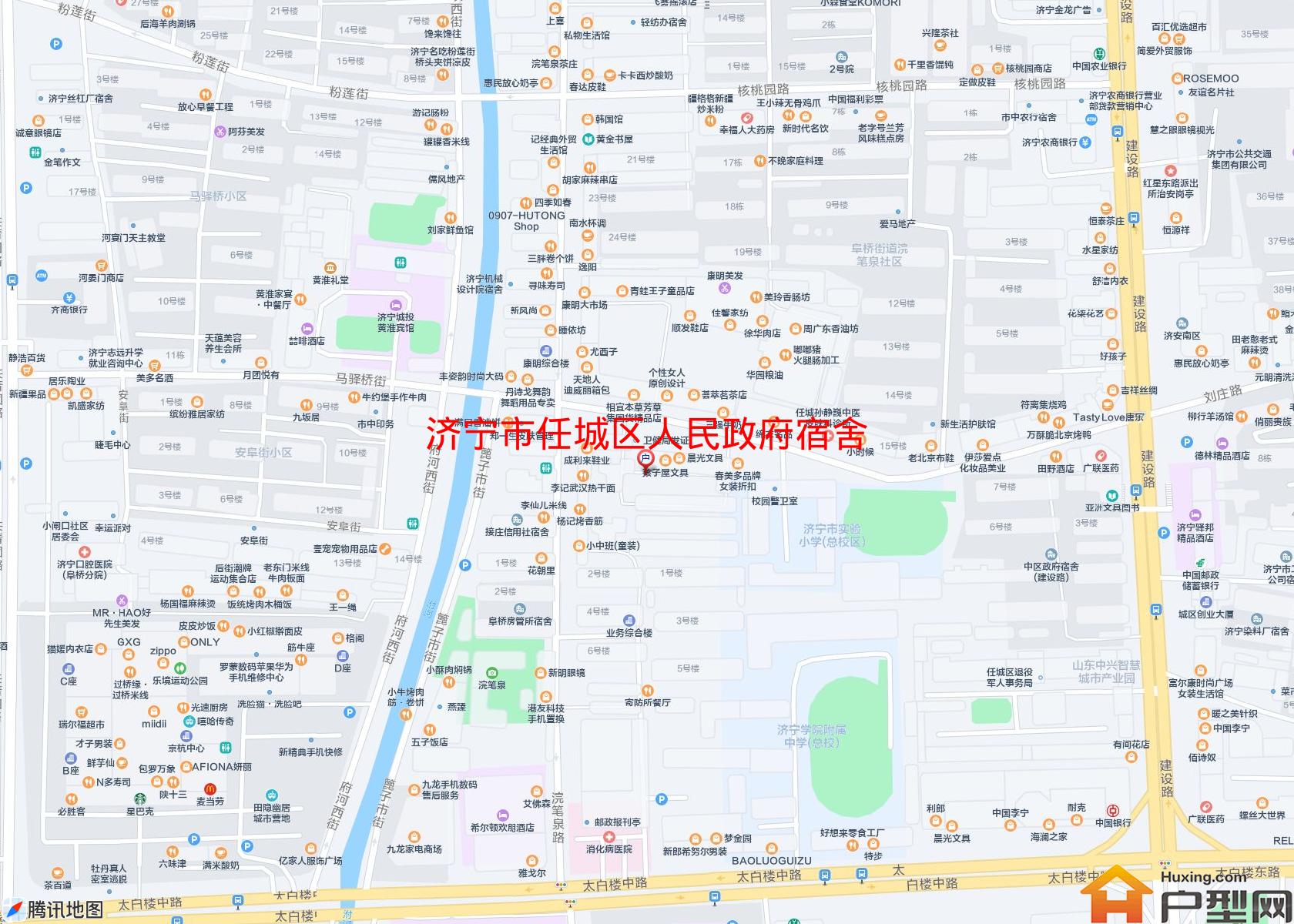 任城区人民政府宿舍小区 - 户型网