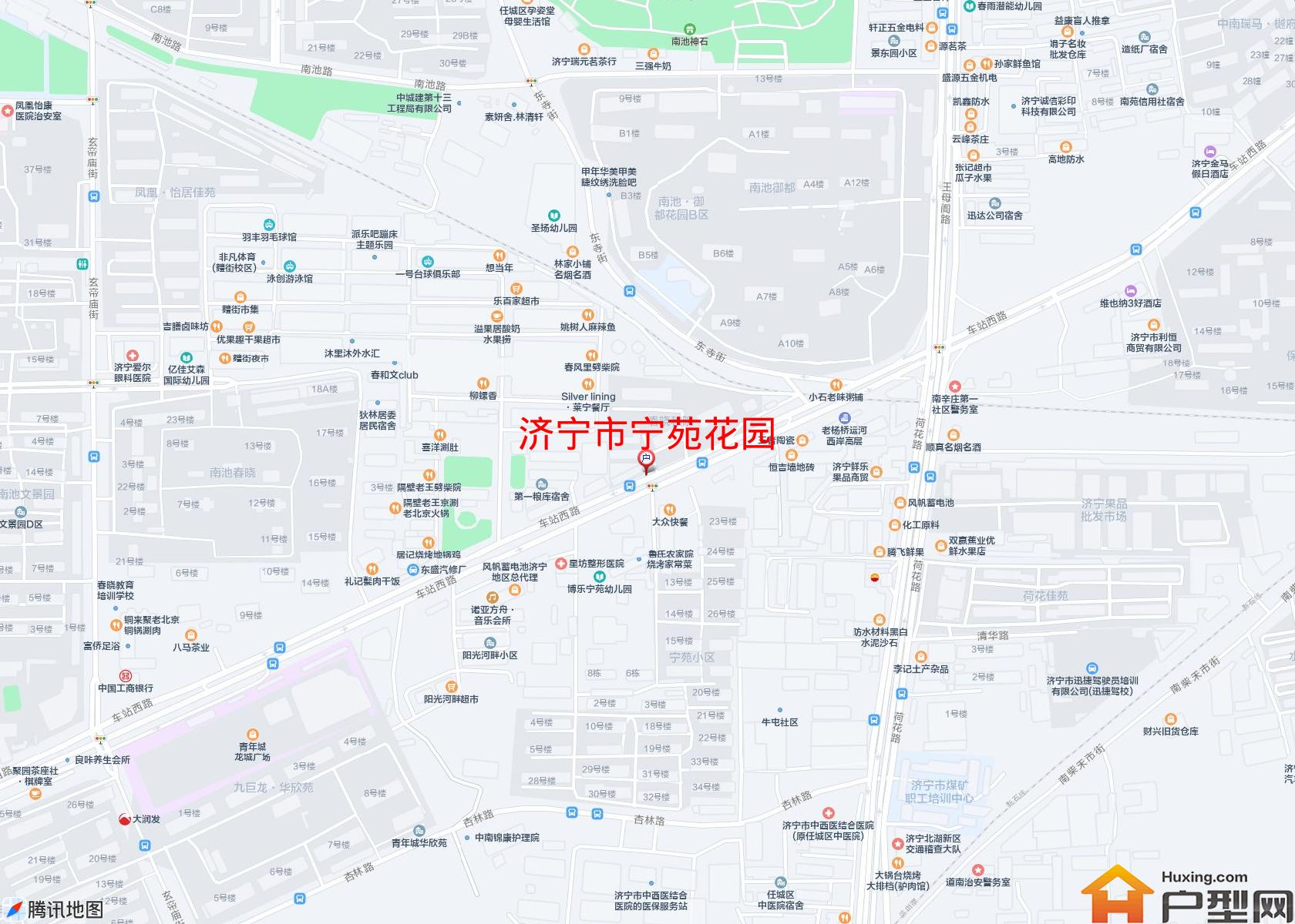 宁苑花园小区 - 户型网