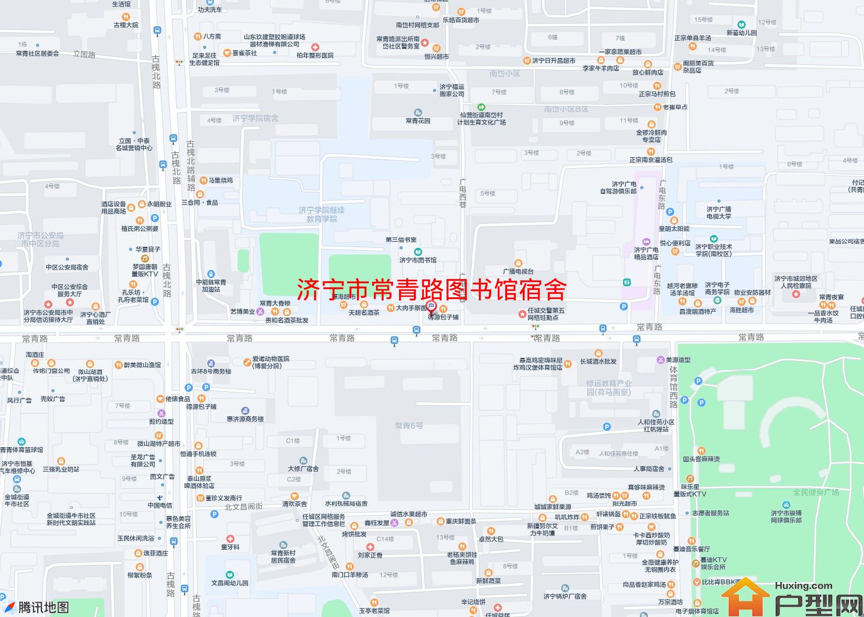 常青路图书馆宿舍小区 - 户型网