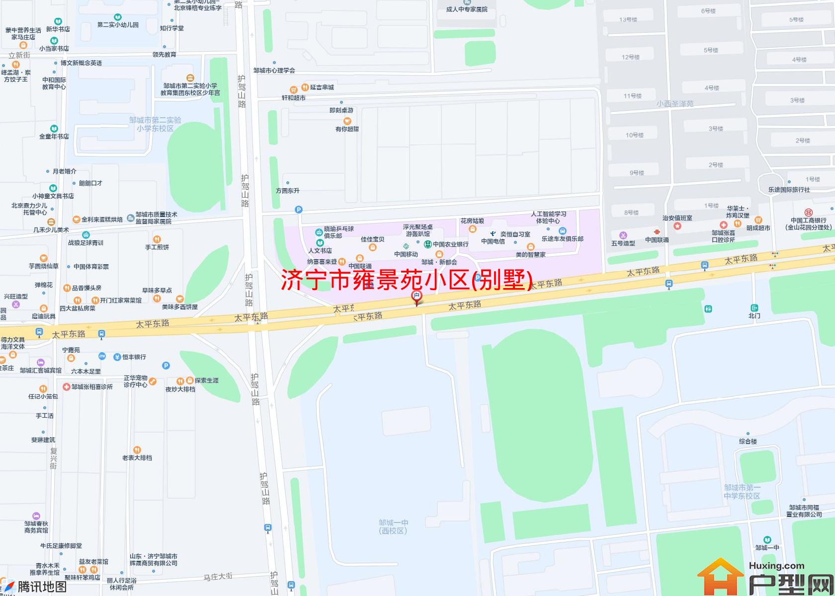 雍景苑小区(别墅)小区 - 户型网