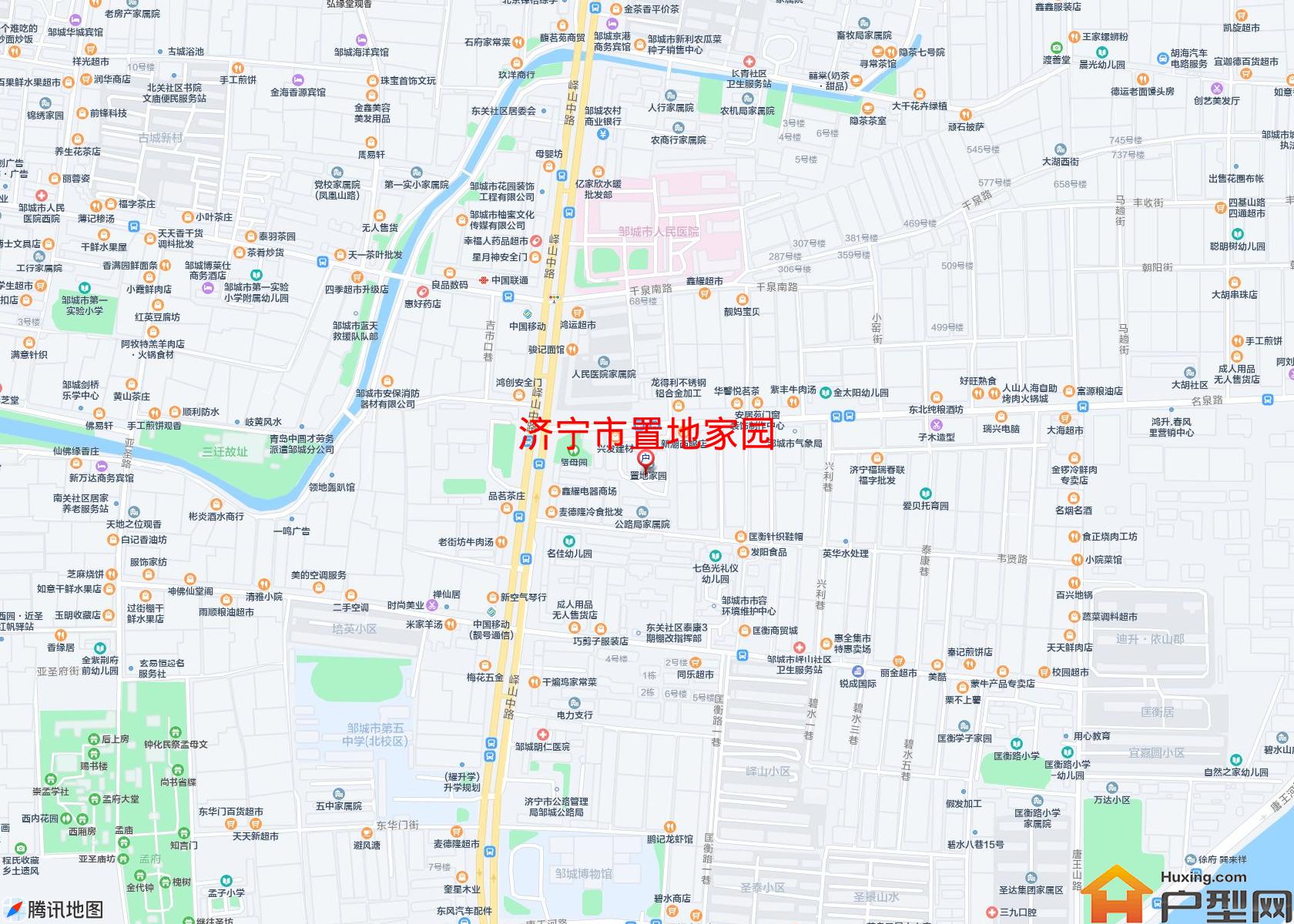 置地家园小区 - 户型网
