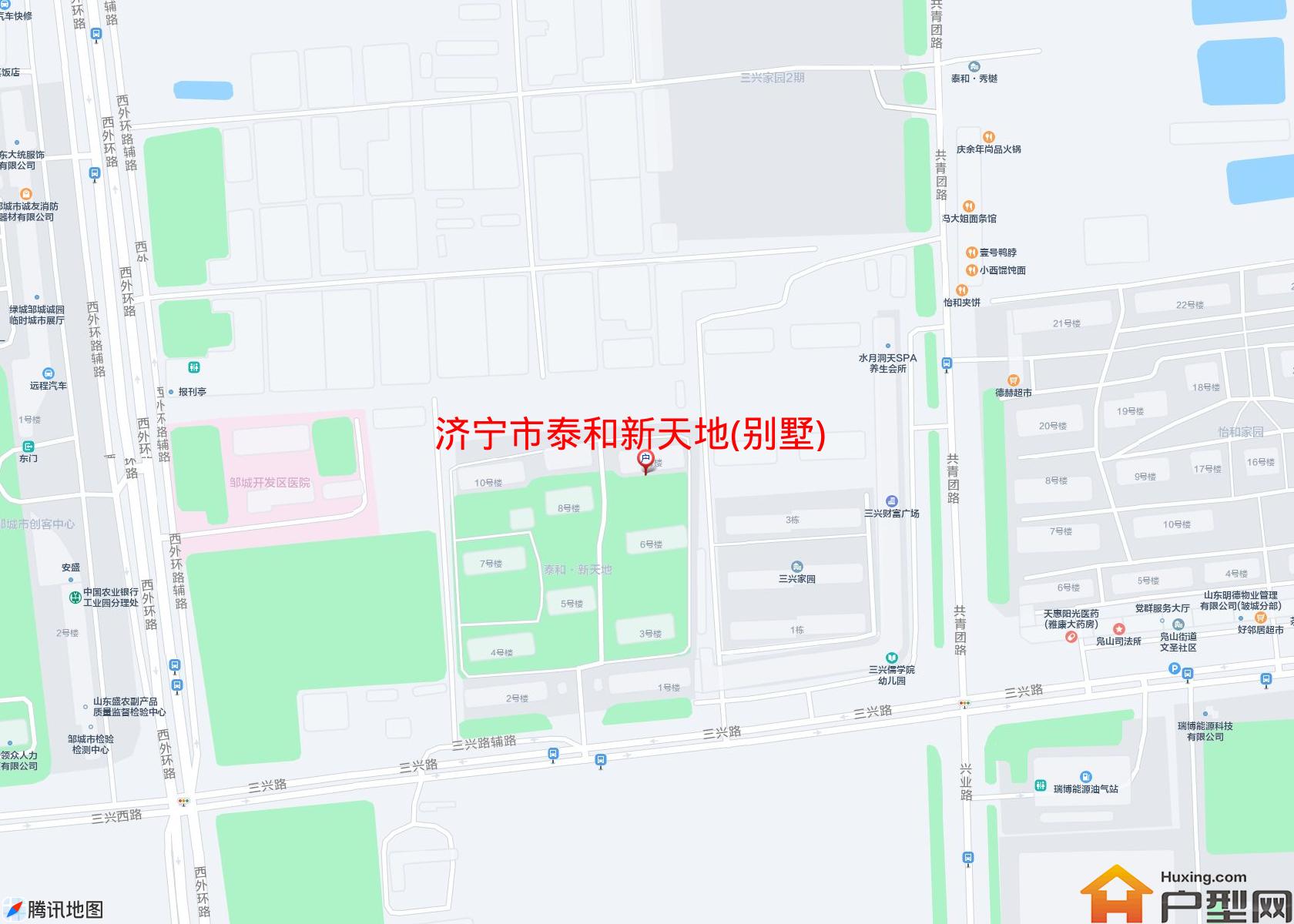 泰和新天地(别墅)小区 - 户型网