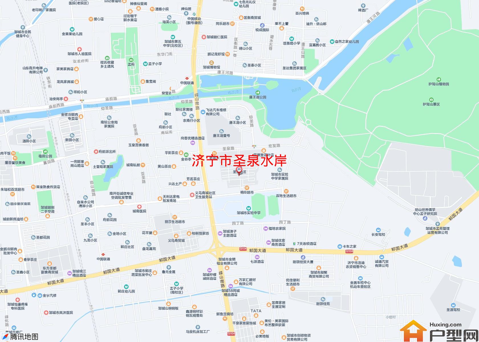 圣泉水岸小区 - 户型网