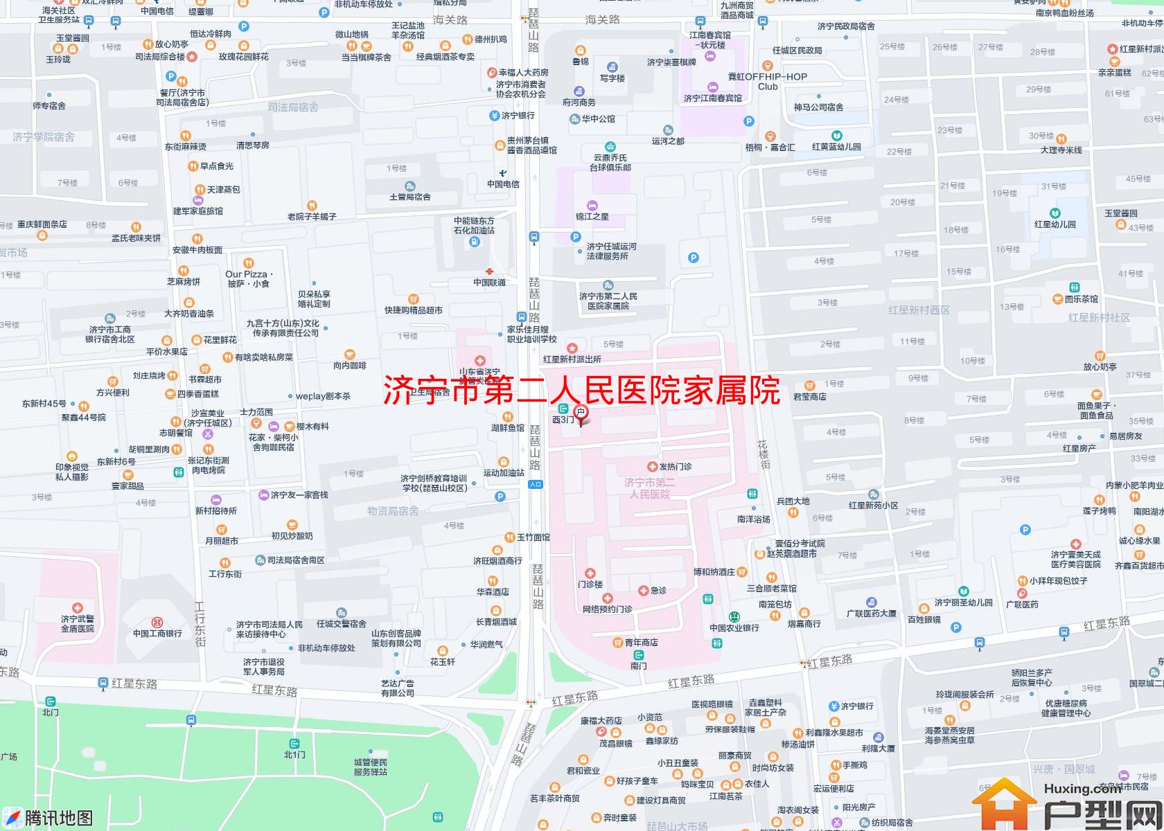 第二人民医院家属院小区 - 户型网