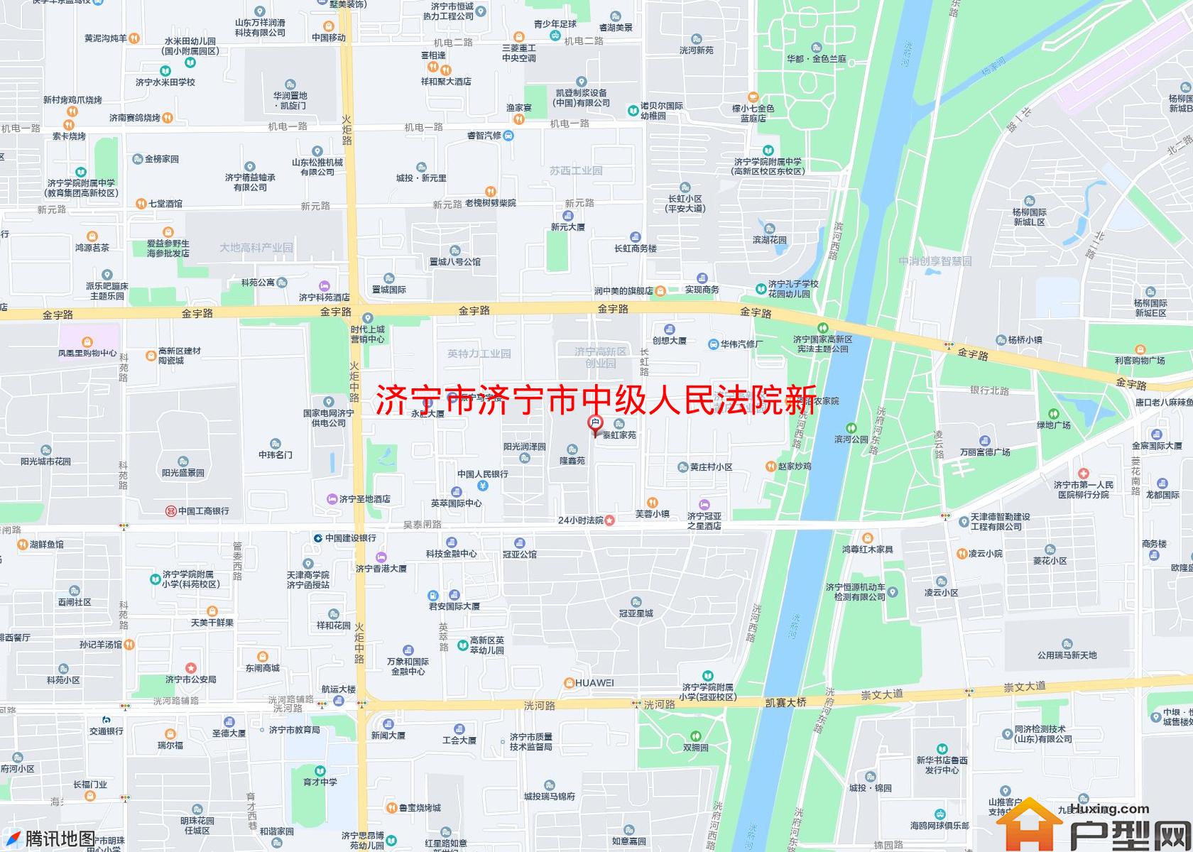 济宁市中级人民法院新宿舍小区 - 户型网