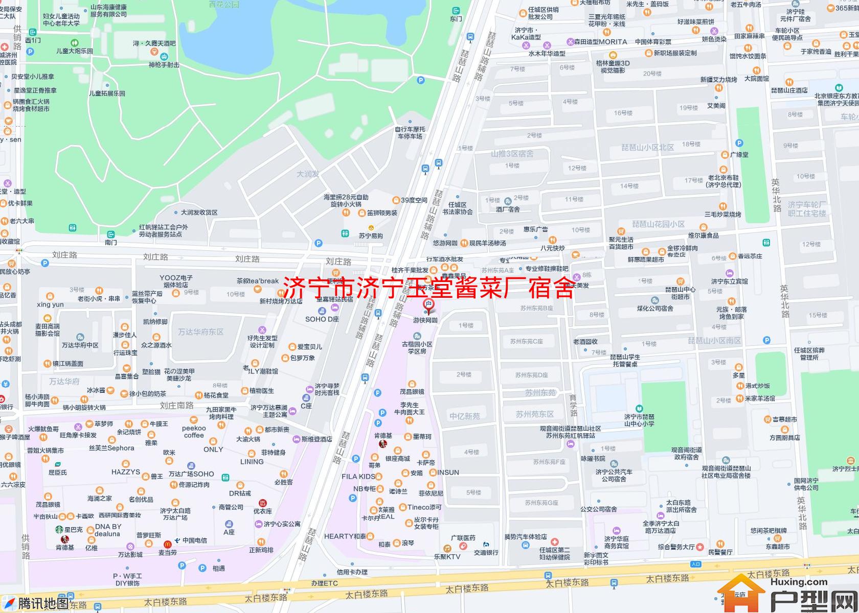 济宁玉堂酱菜厂宿舍小区 - 户型网