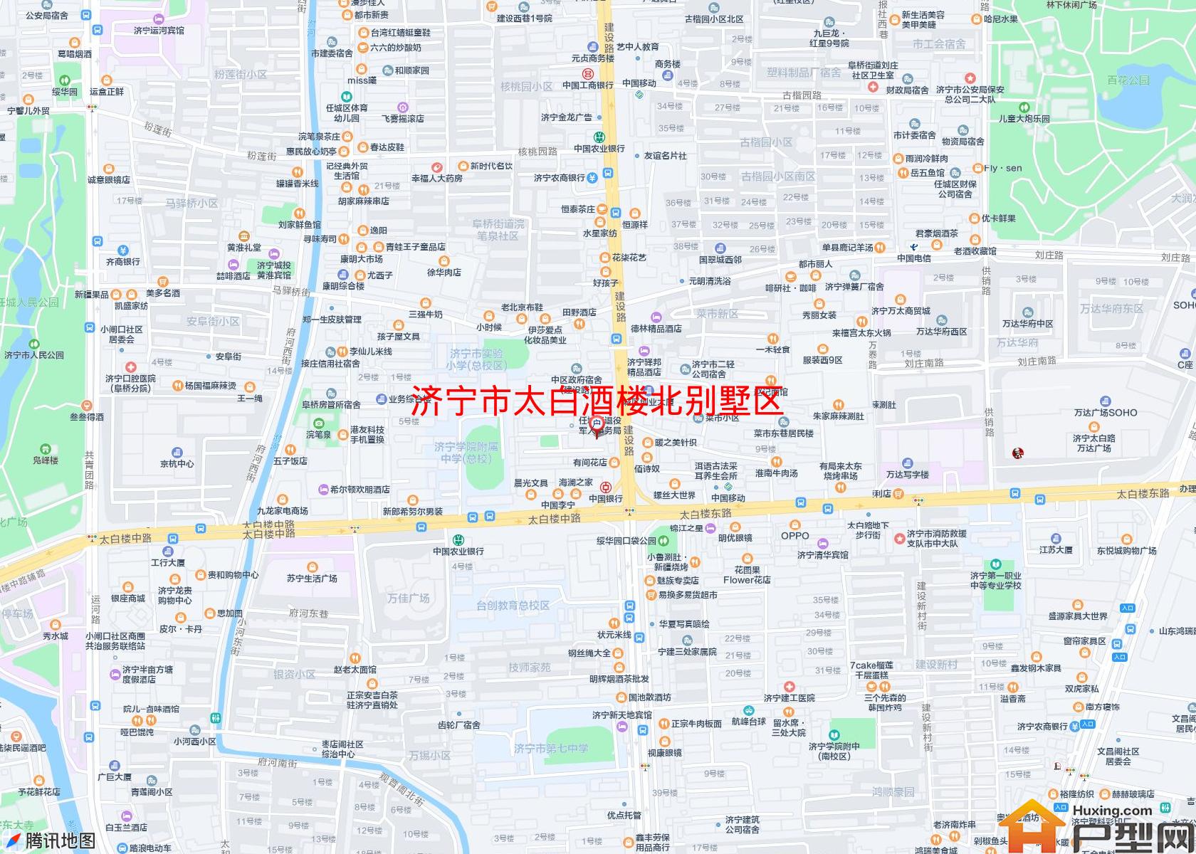 太白酒楼北别墅区小区 - 户型网