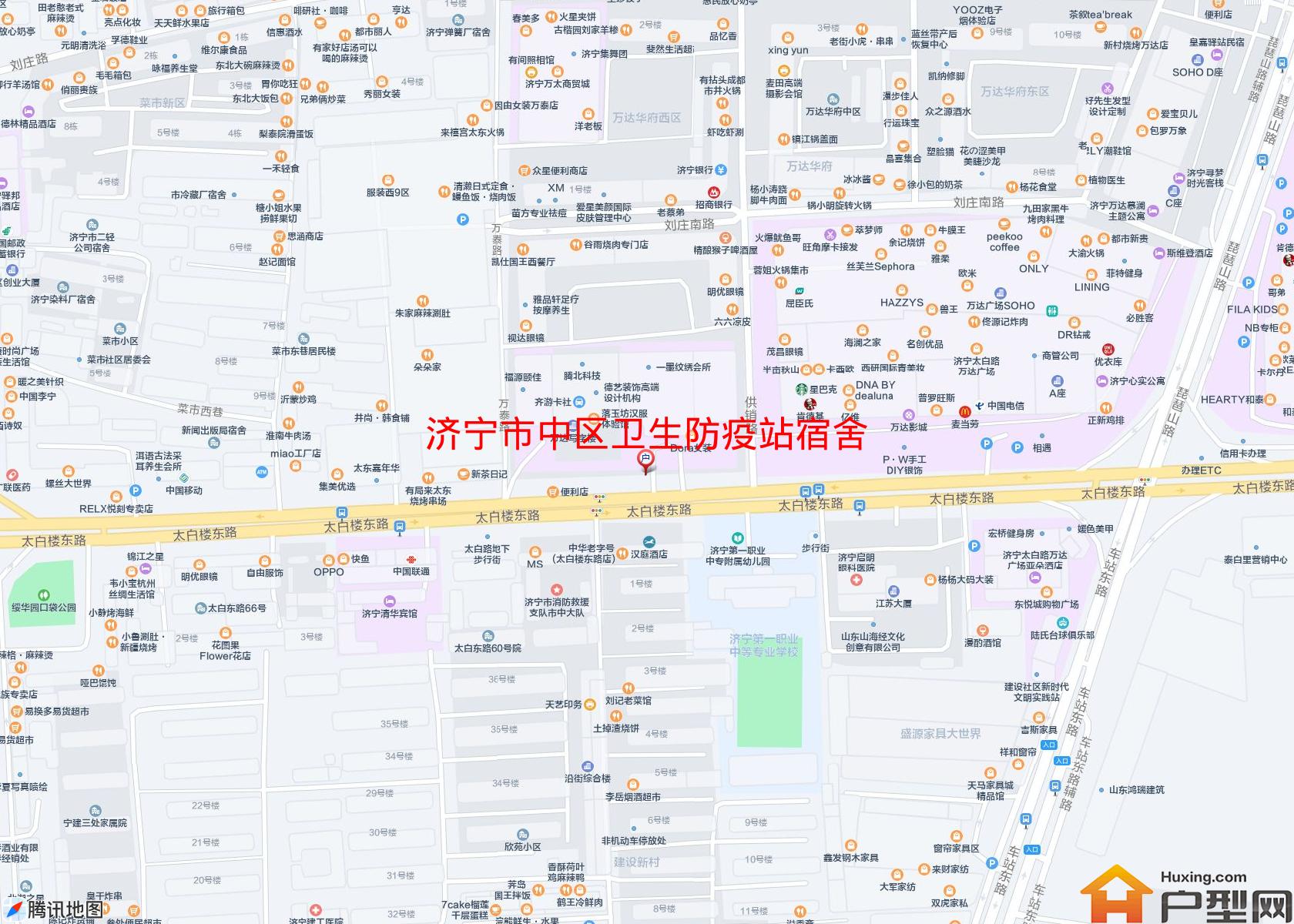 中区卫生防疫站宿舍小区 - 户型网