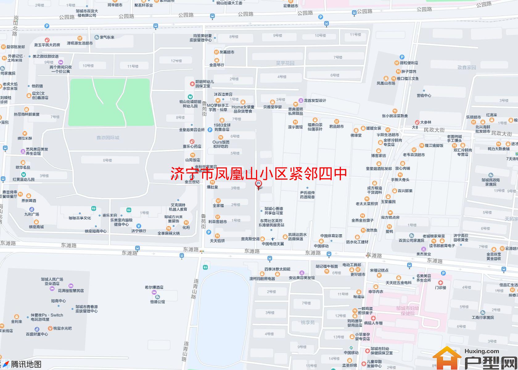 凤凰山小区紧邻四中小区 - 户型网