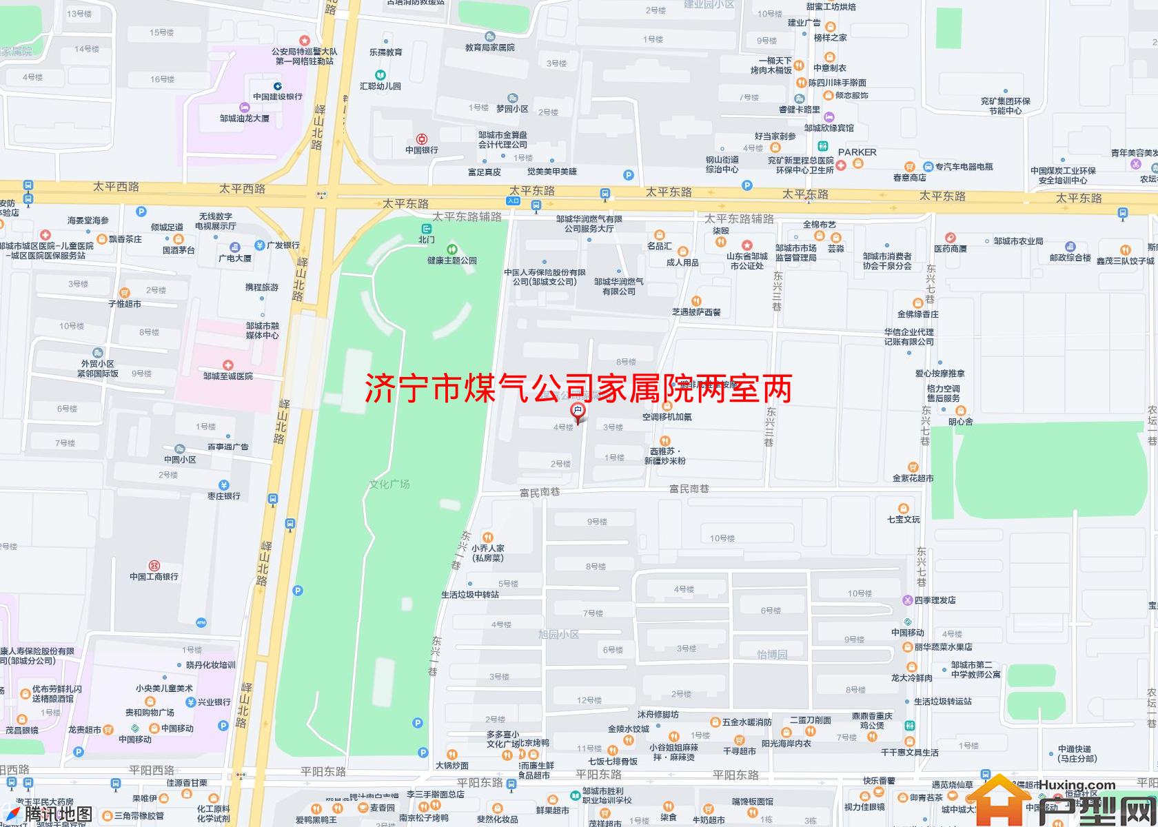 煤气公司家属院两室两小区 - 户型网