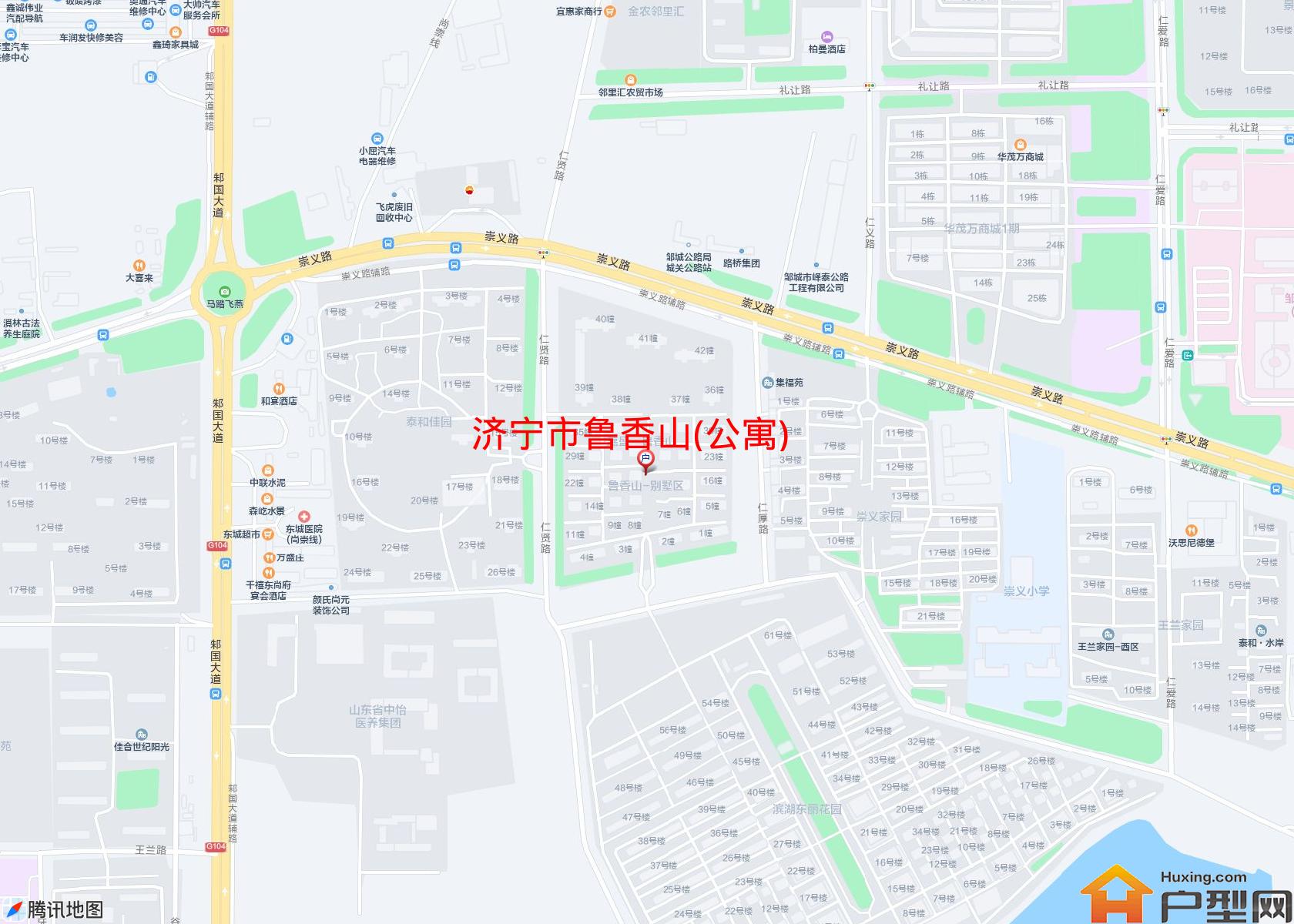 鲁香山(公寓)小区 - 户型网