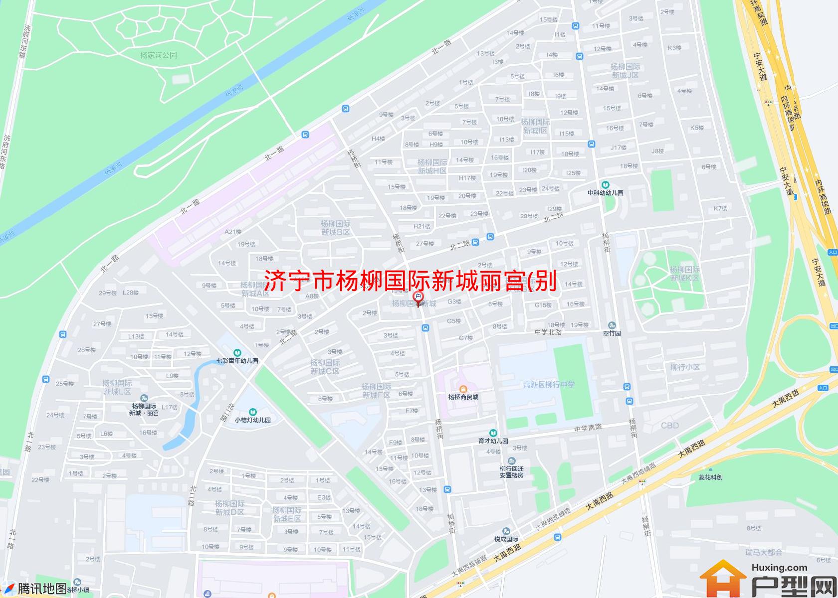 杨柳国际新城丽宫(别墅)小区 - 户型网